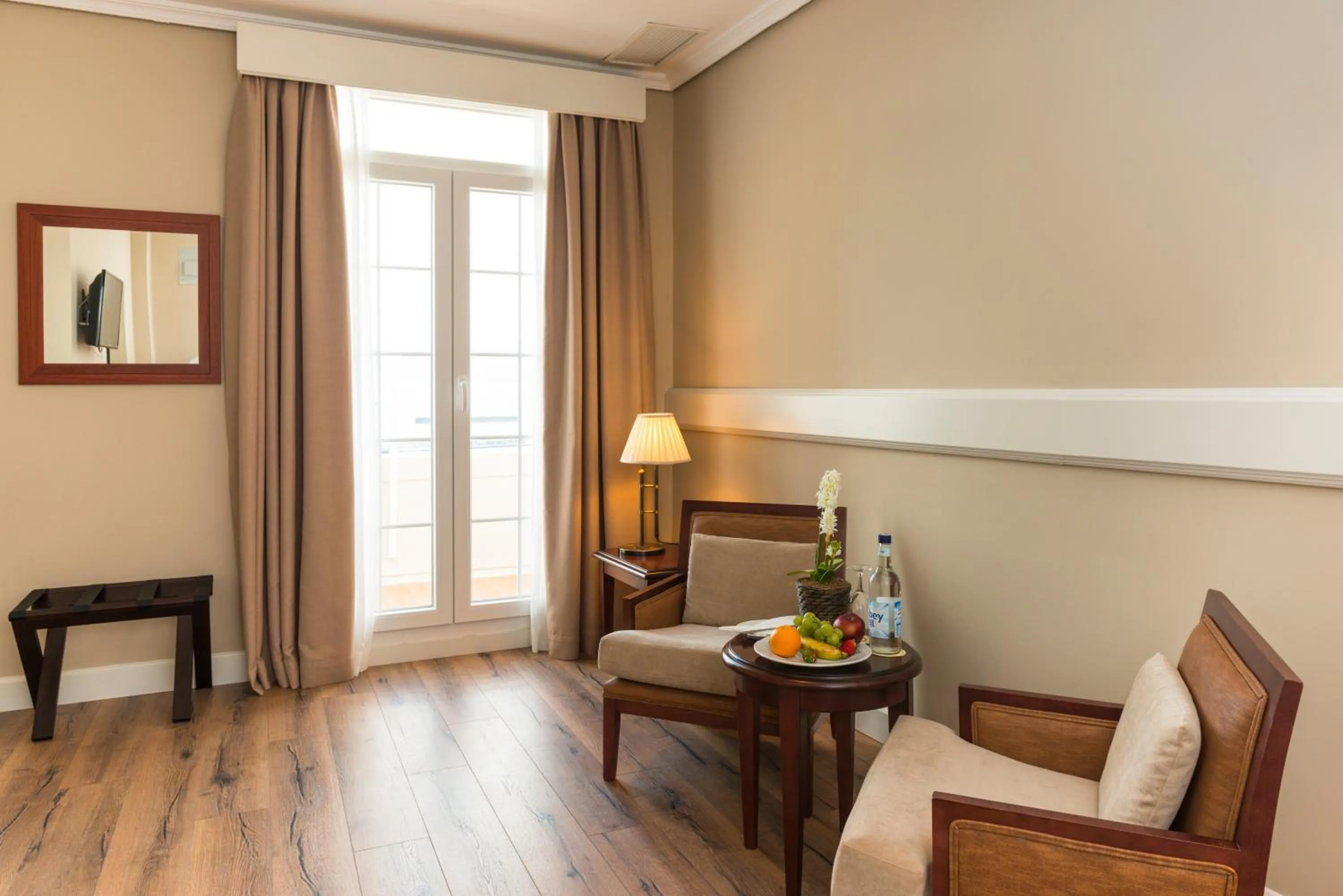 Seating area in Rock Hotel