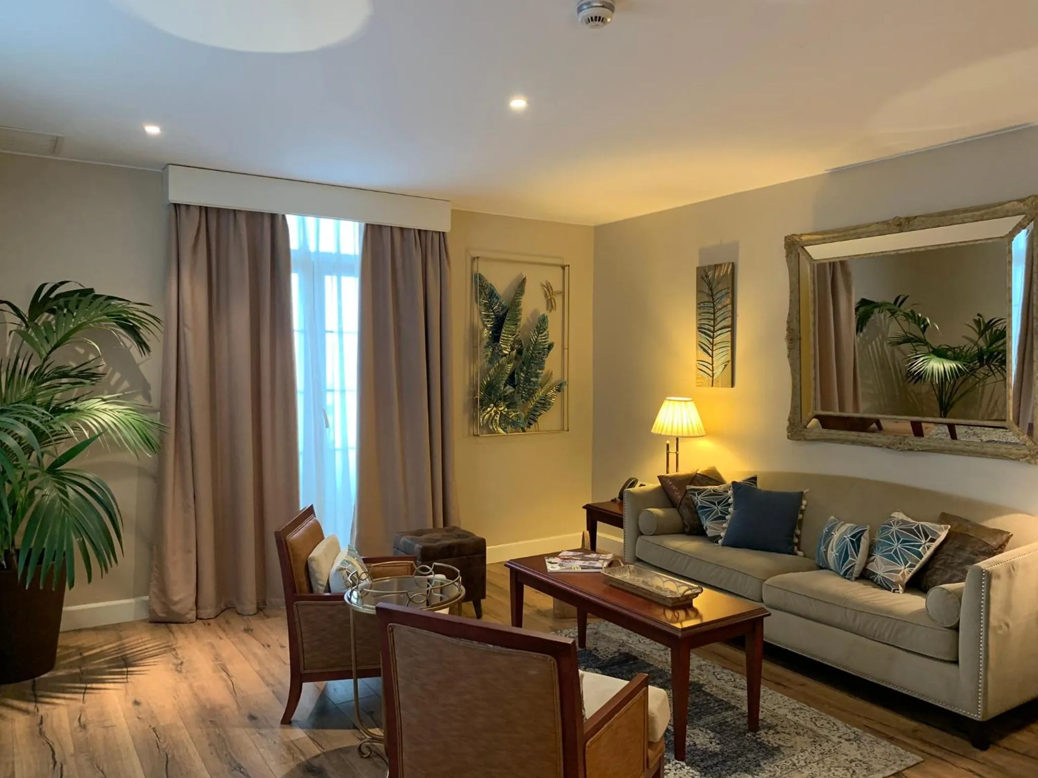 Living room in Rock Hotel