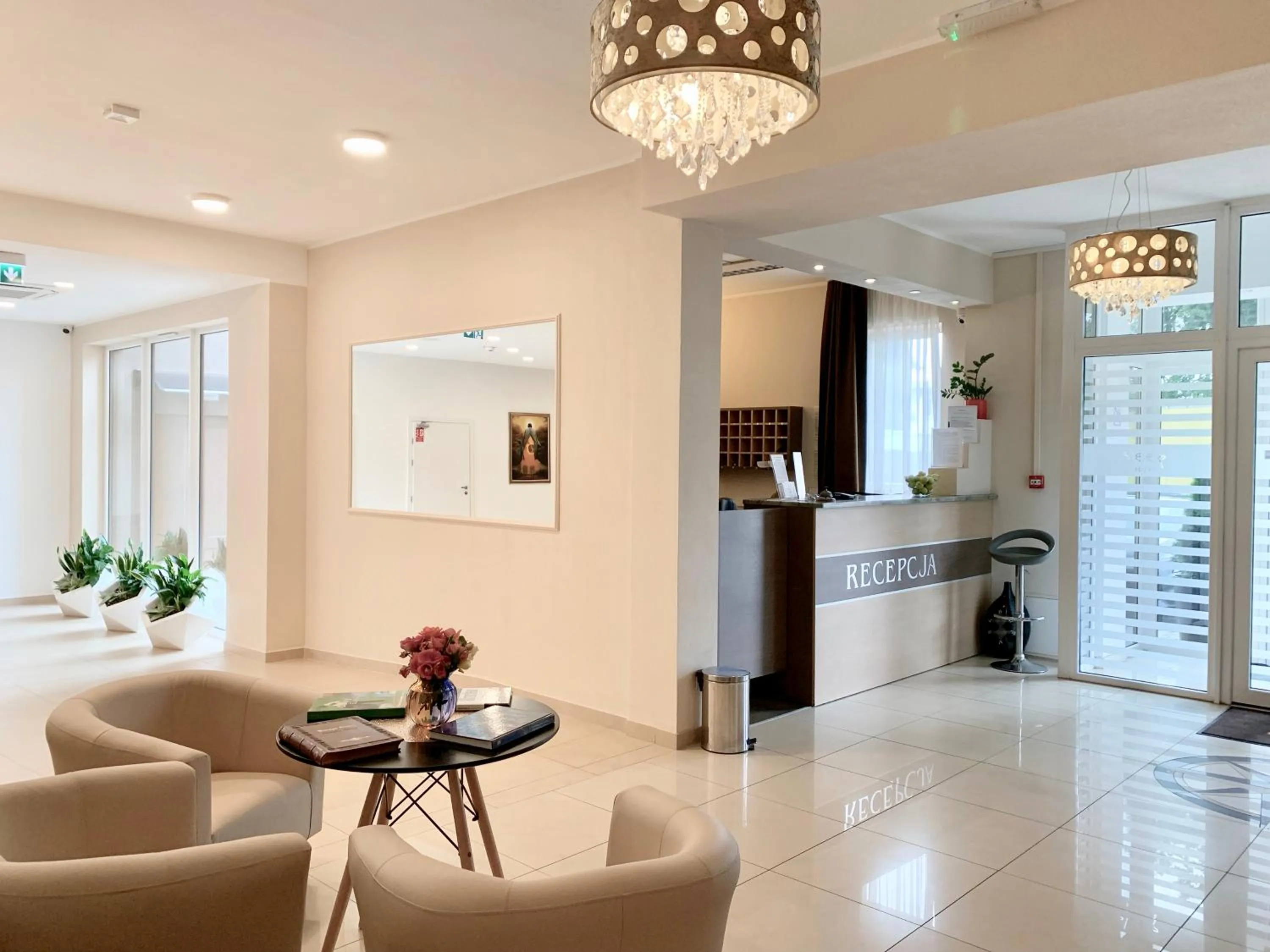 Lobby or reception in Hotel Sleep Wrocław