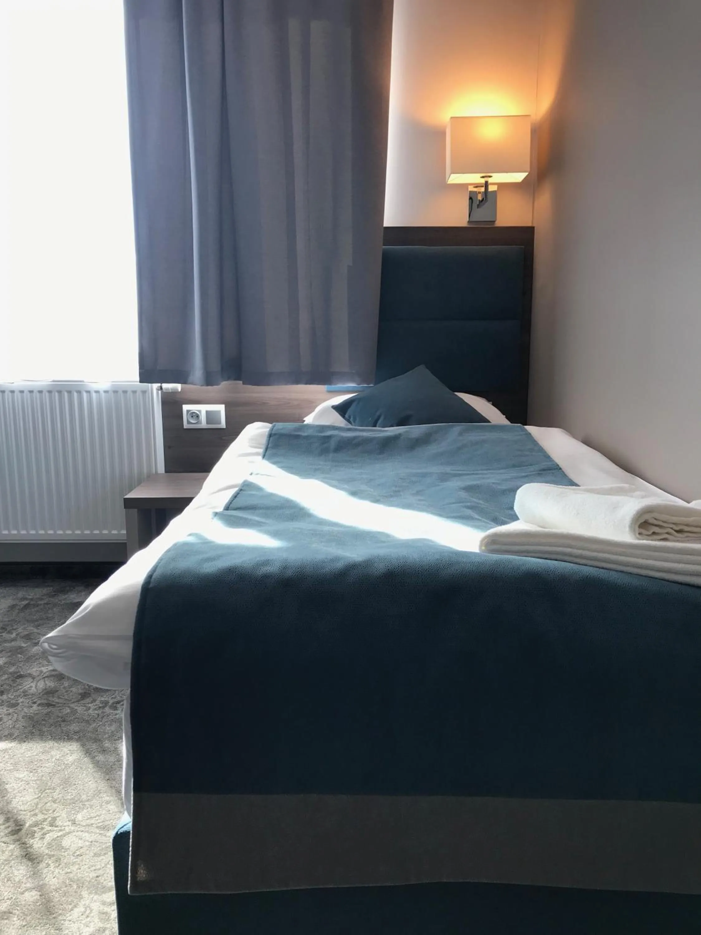 Photo of the whole room, Bed in Hotel Sleep Wrocław