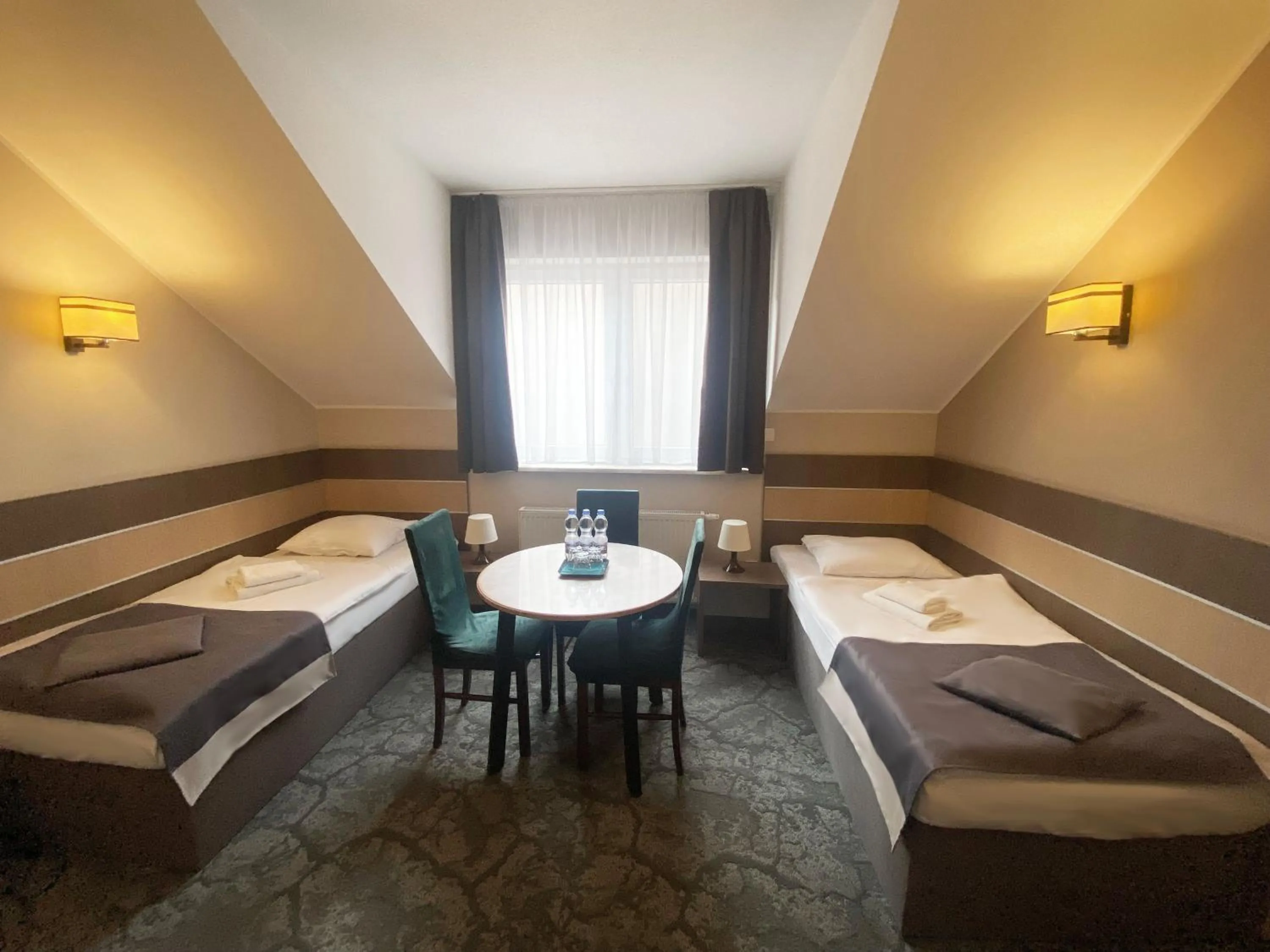 Bed in Hotel Sleep Wrocław