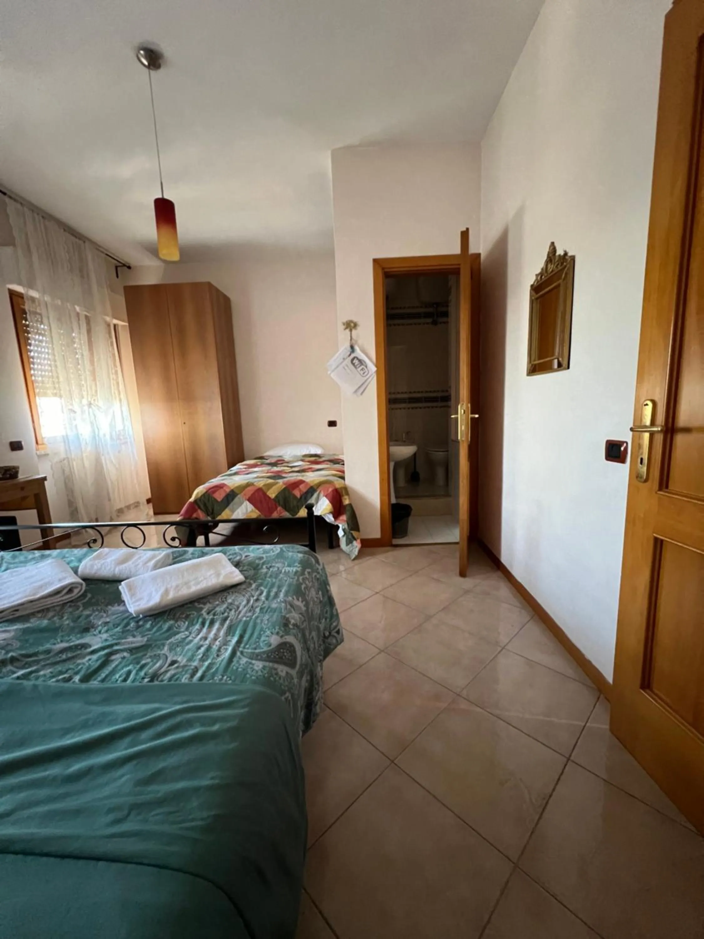 Bed in Nuova Fiera Apart.