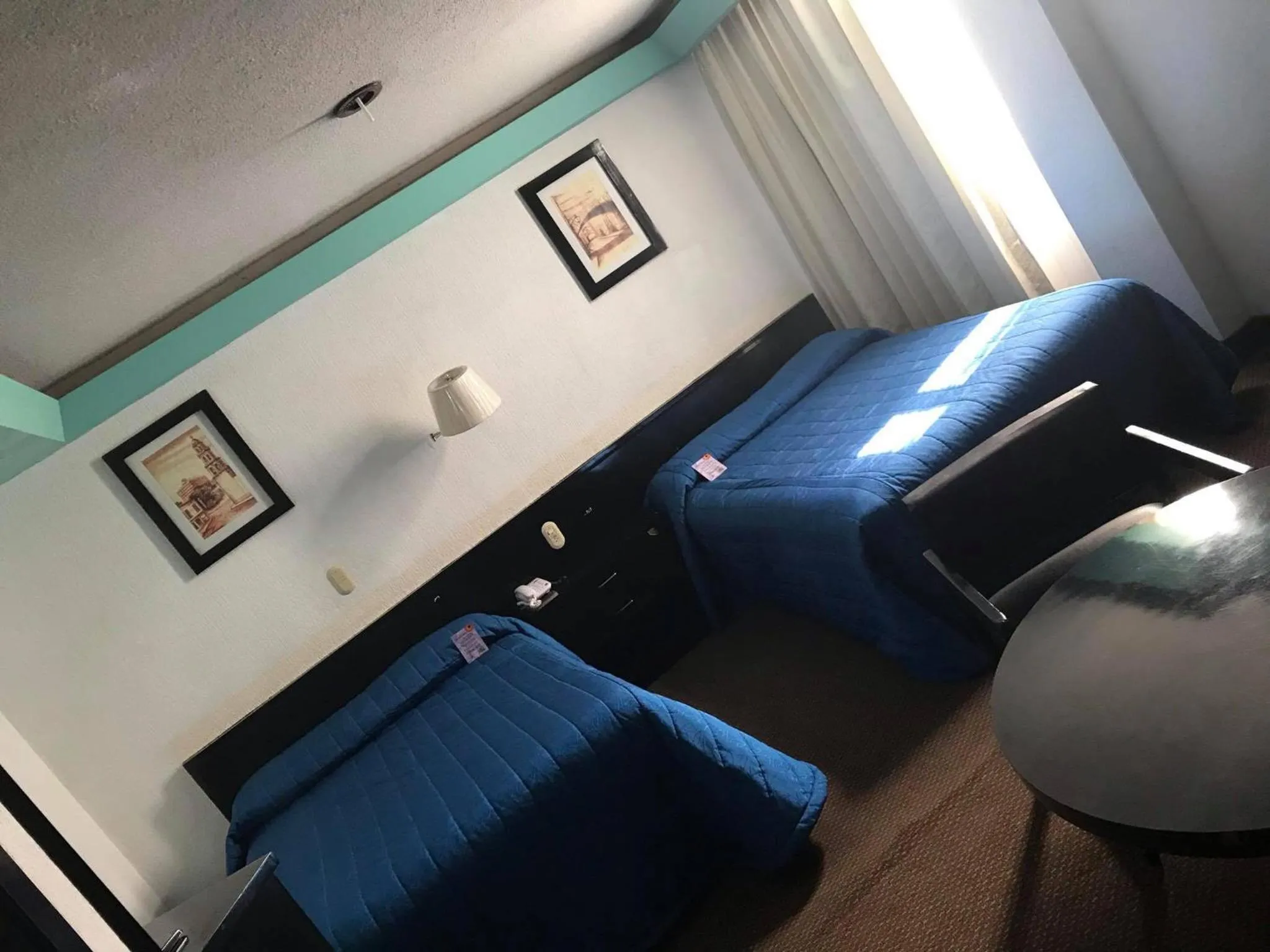 Bed in Hotel Real Rex