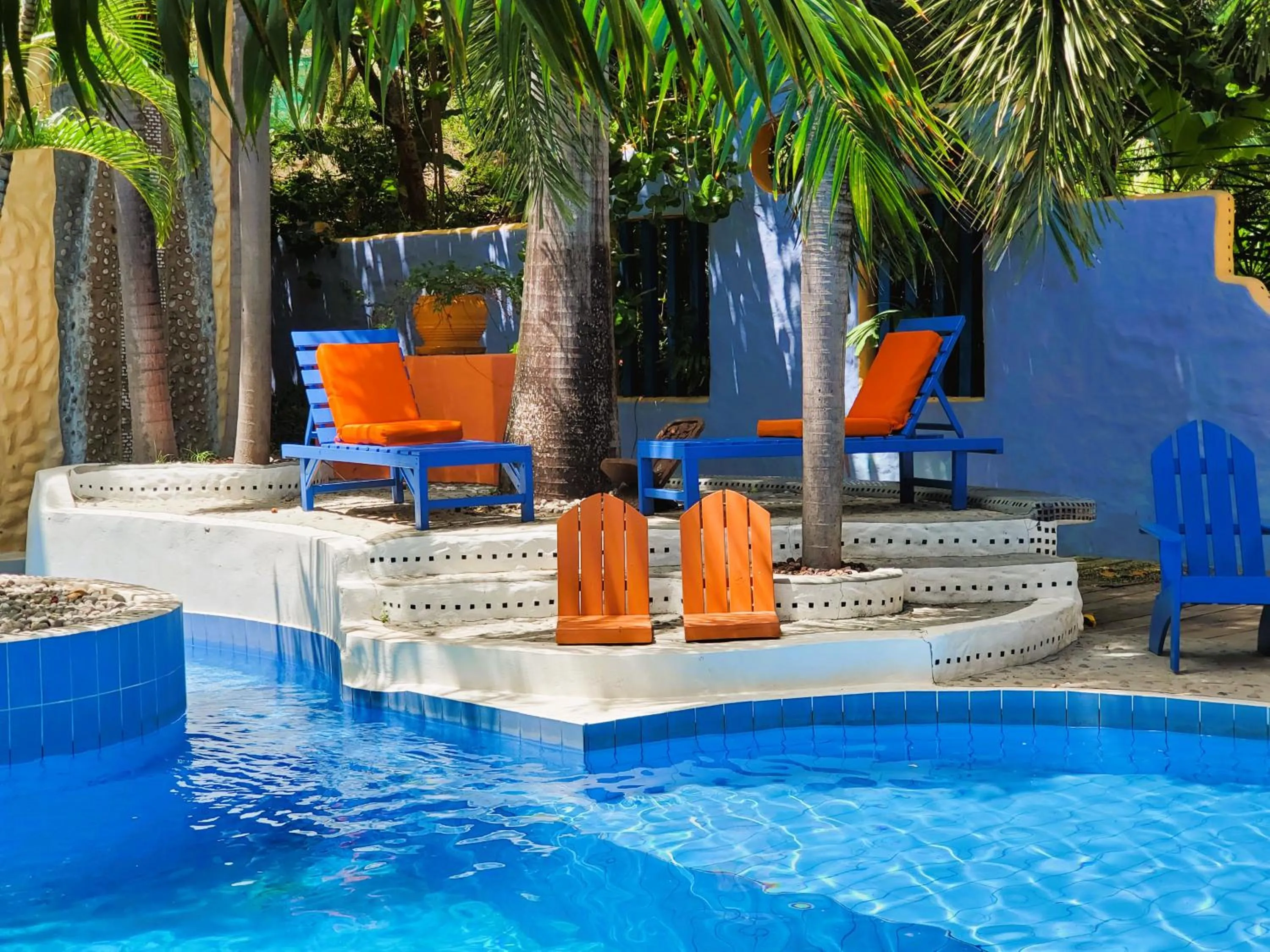 Patio in Reef View Pavilions - Villas & Condos