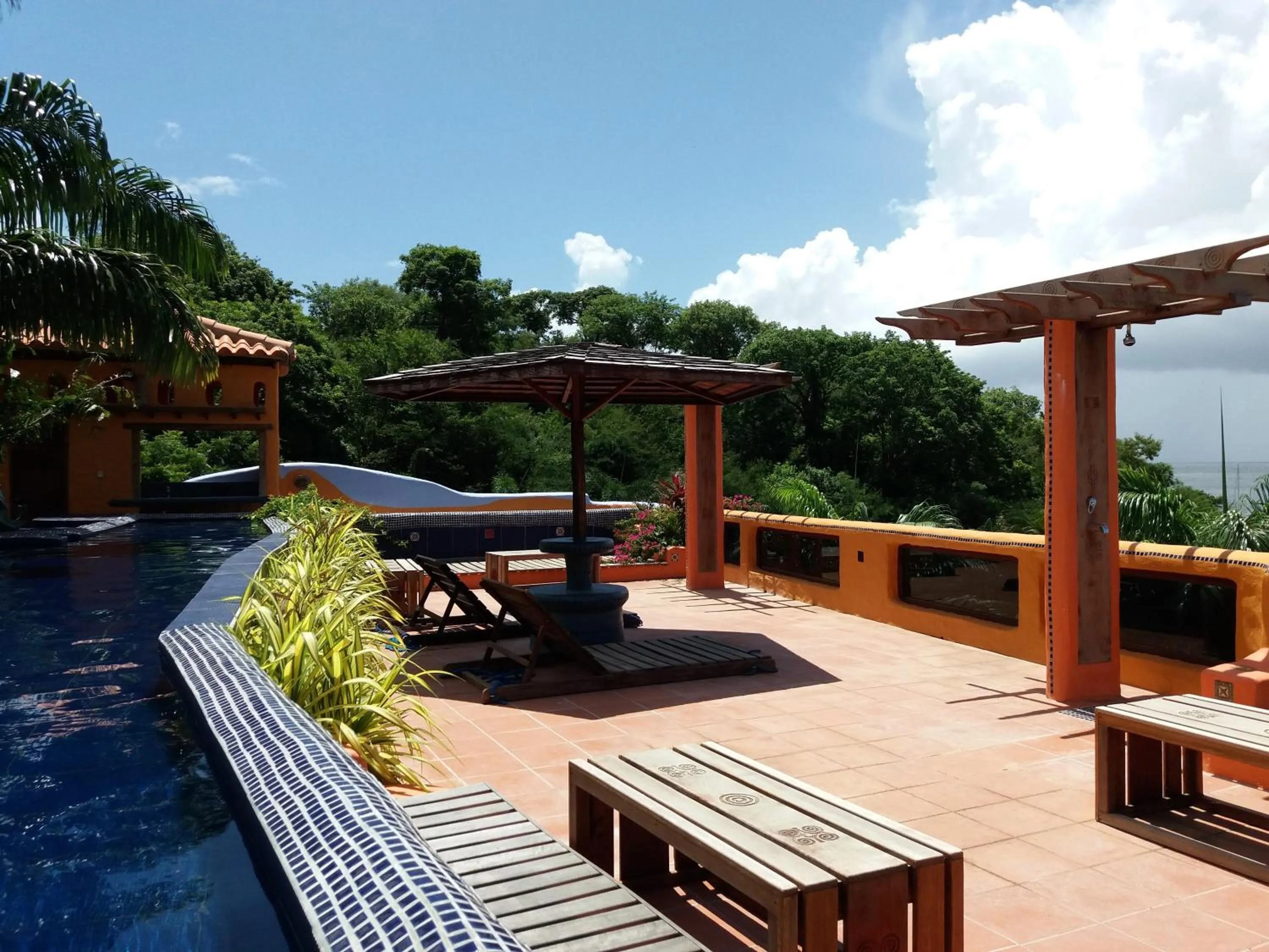 Patio in Reef View Pavilions - Villas & Condos