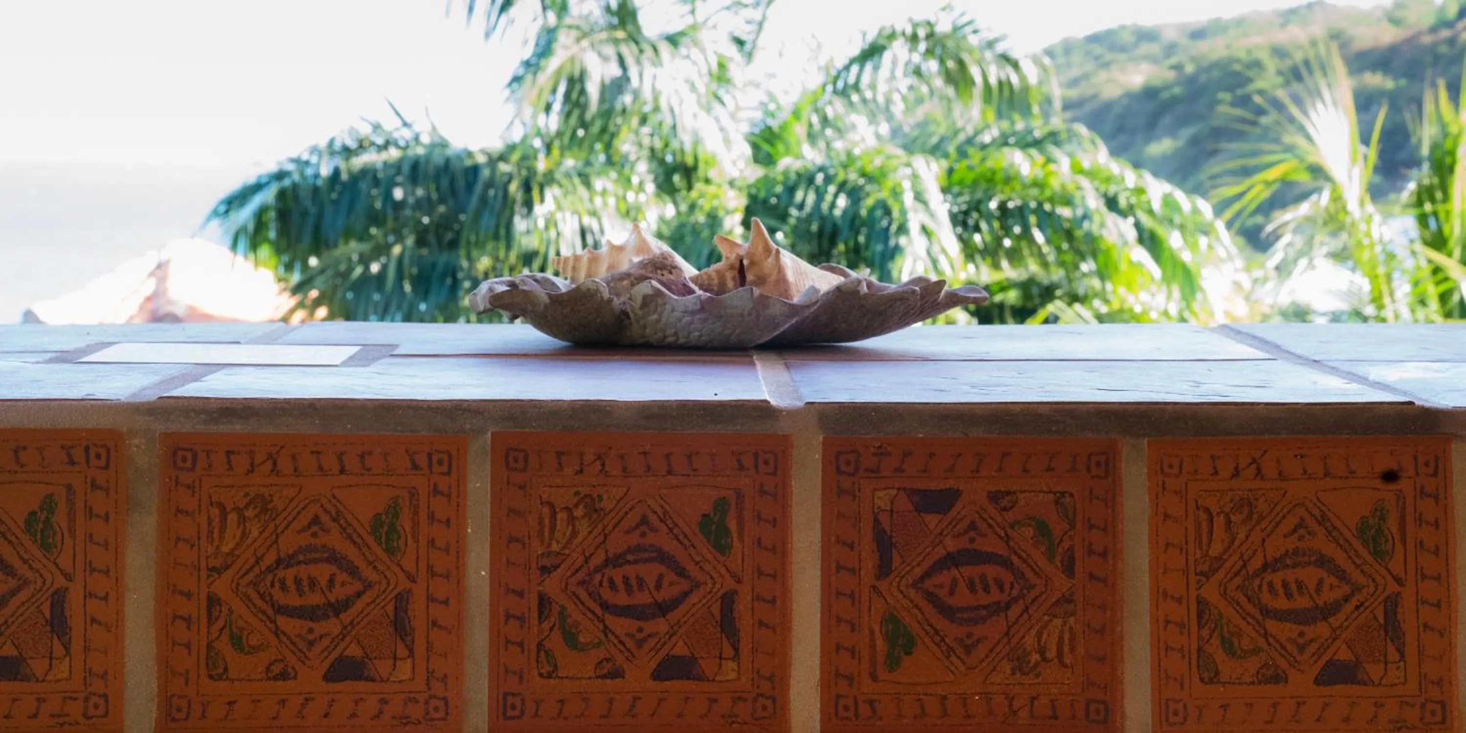 Decorative detail in Reef View Pavilions - Villas & Condos