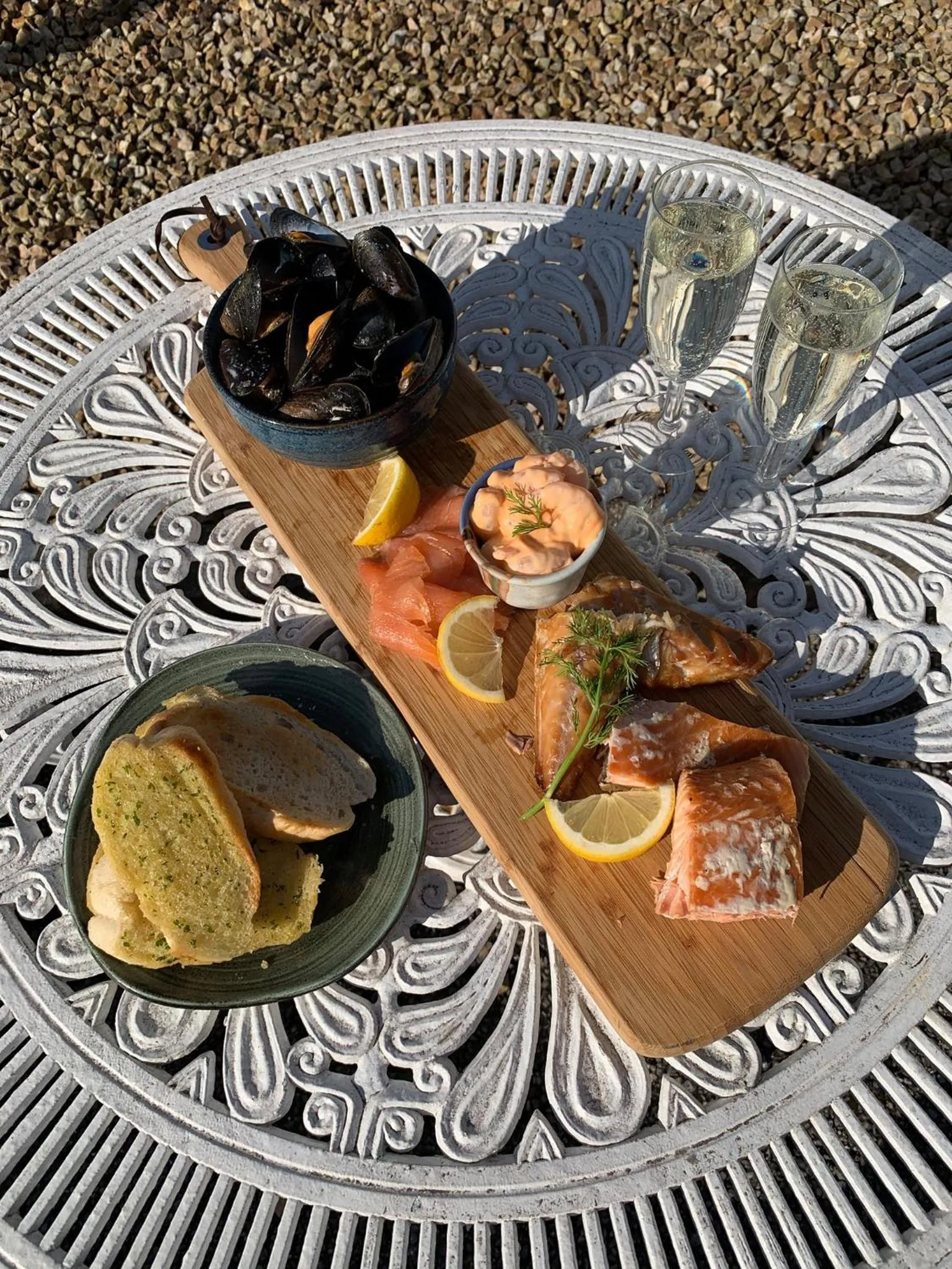 Food close-up in The Royal Oak Hotel