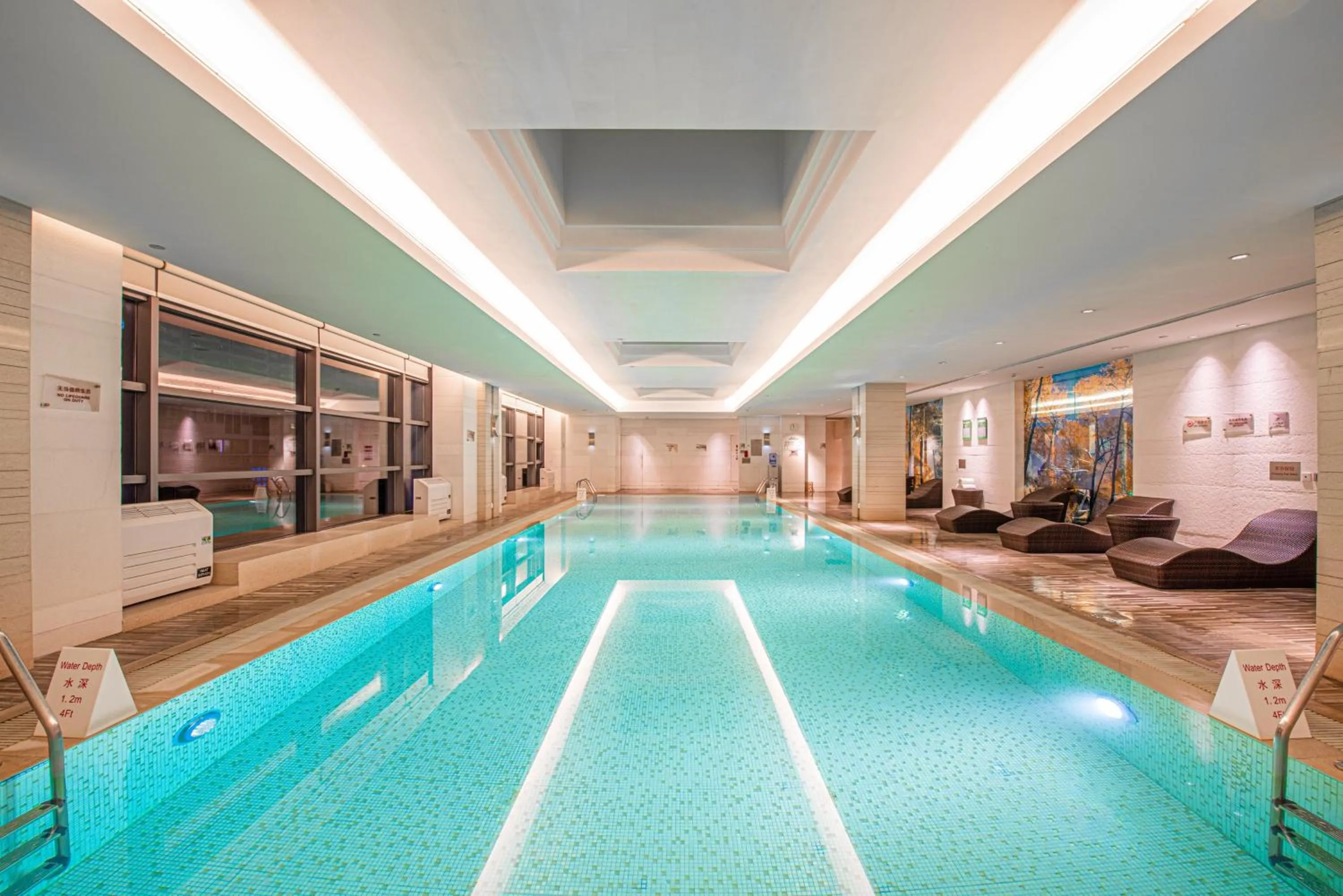 Swimming pool in Holiday Inn Qingdao City Center by IHG - May 4th Square