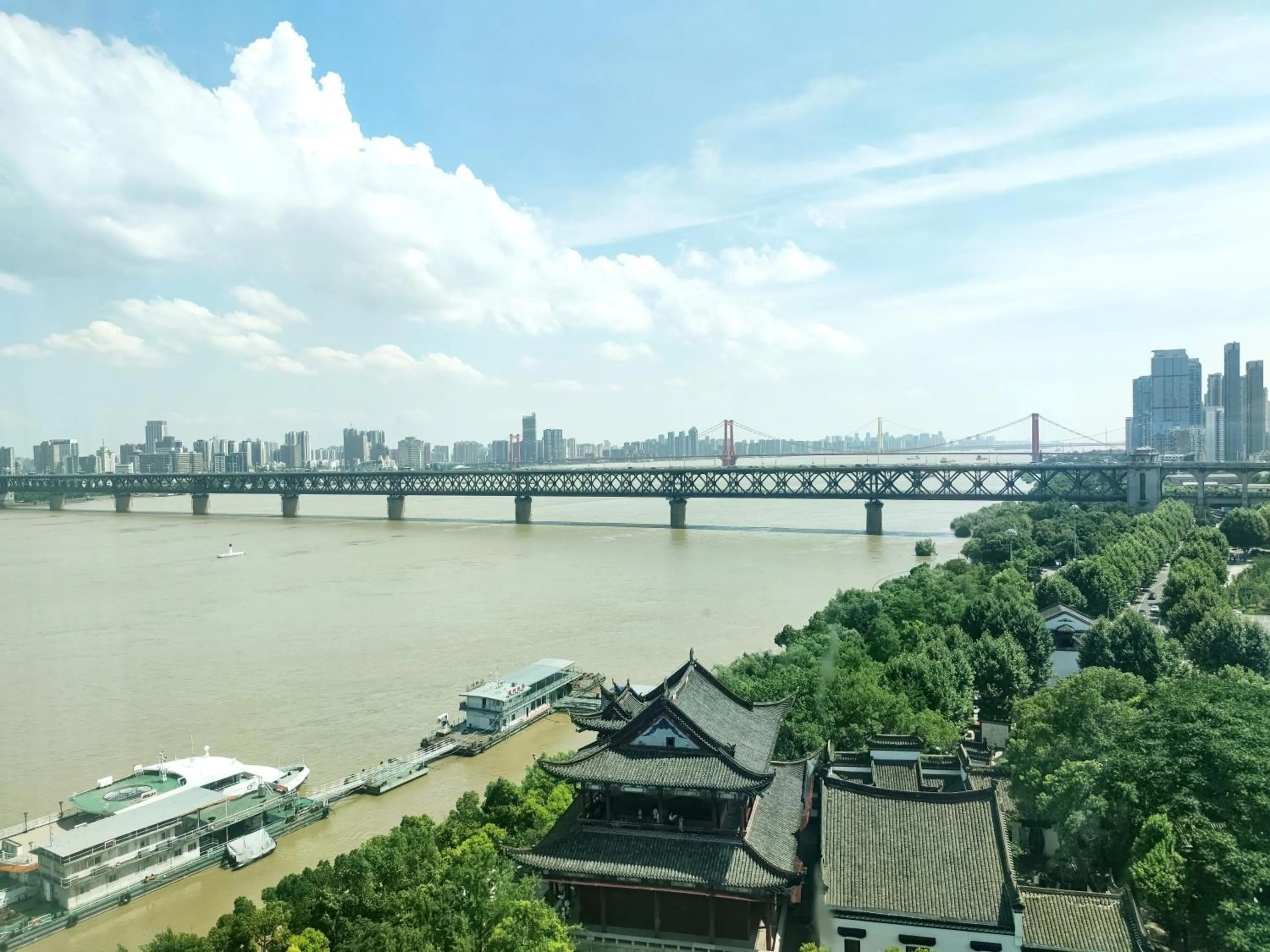 River view in Holiday Inn Wuhan Riverside by IHG