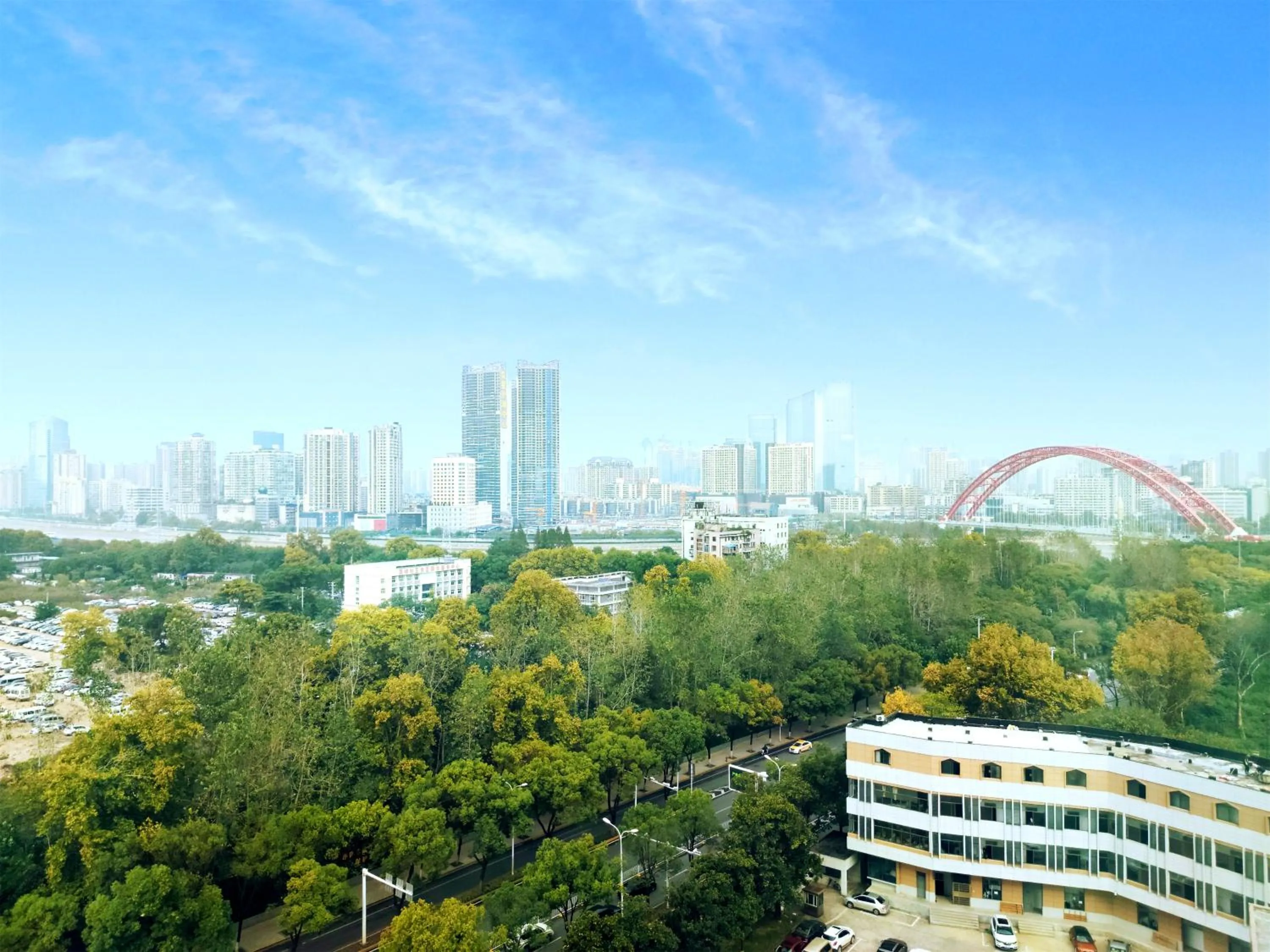 Natural landscape in Holiday Inn Wuhan Riverside by IHG