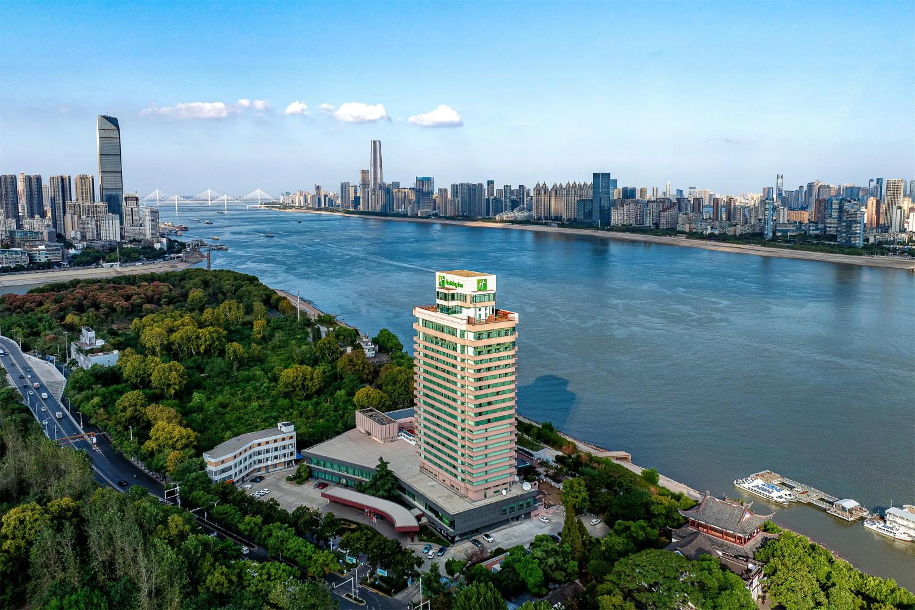 Property building in Holiday Inn Wuhan Riverside by IHG