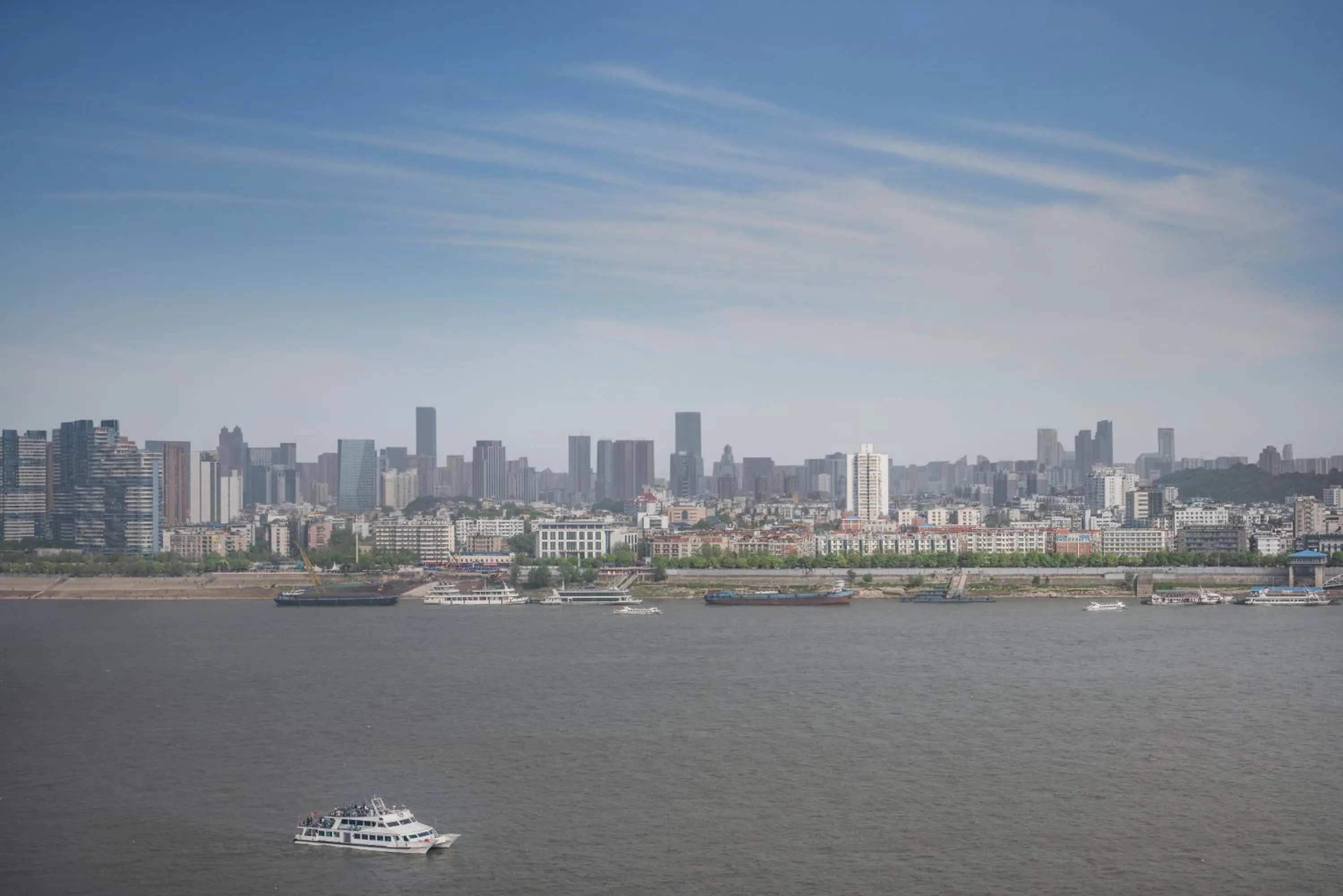 River view in Holiday Inn Wuhan Riverside by IHG