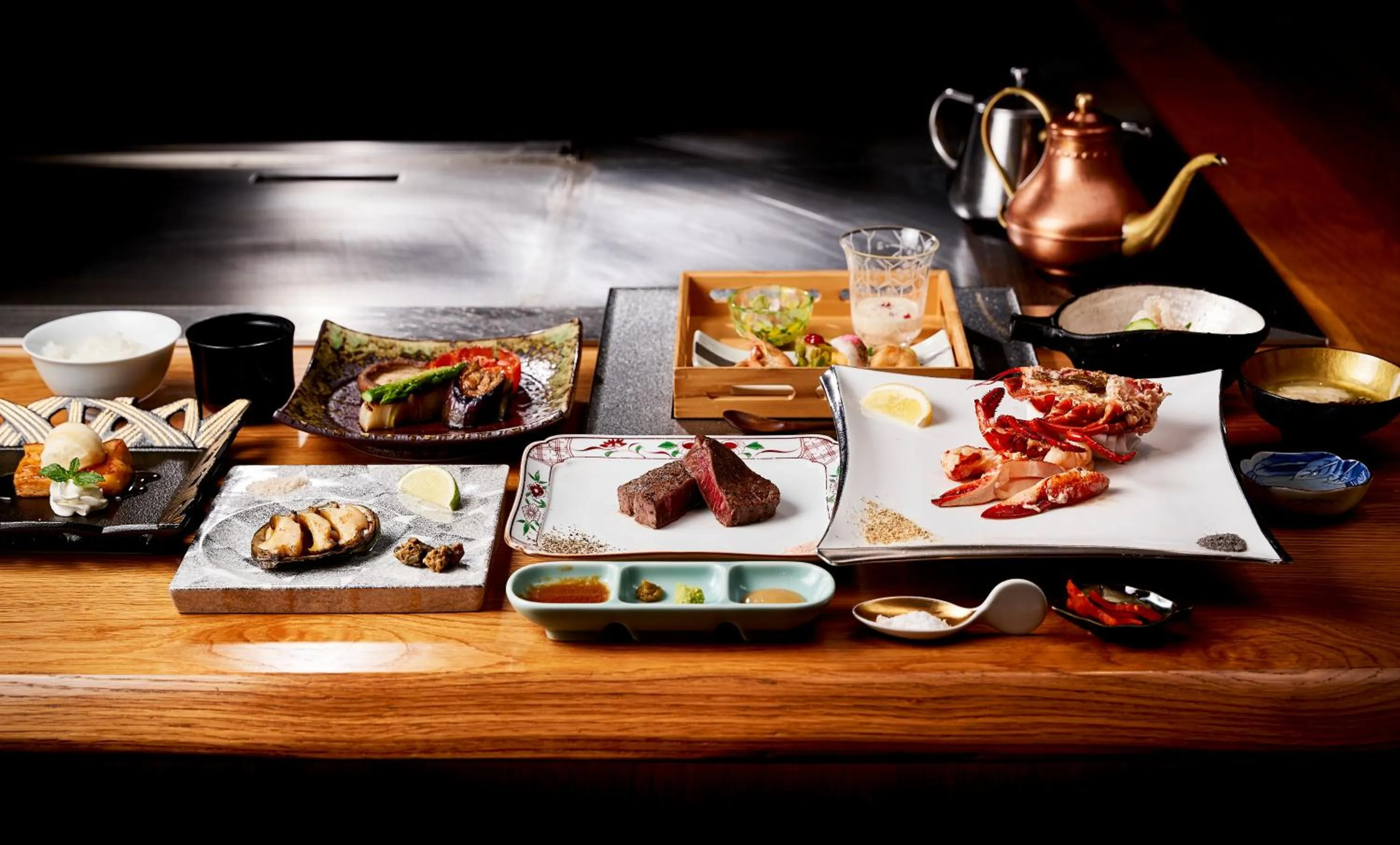 Food in Garden Terrace Saga Hotel & Resorts