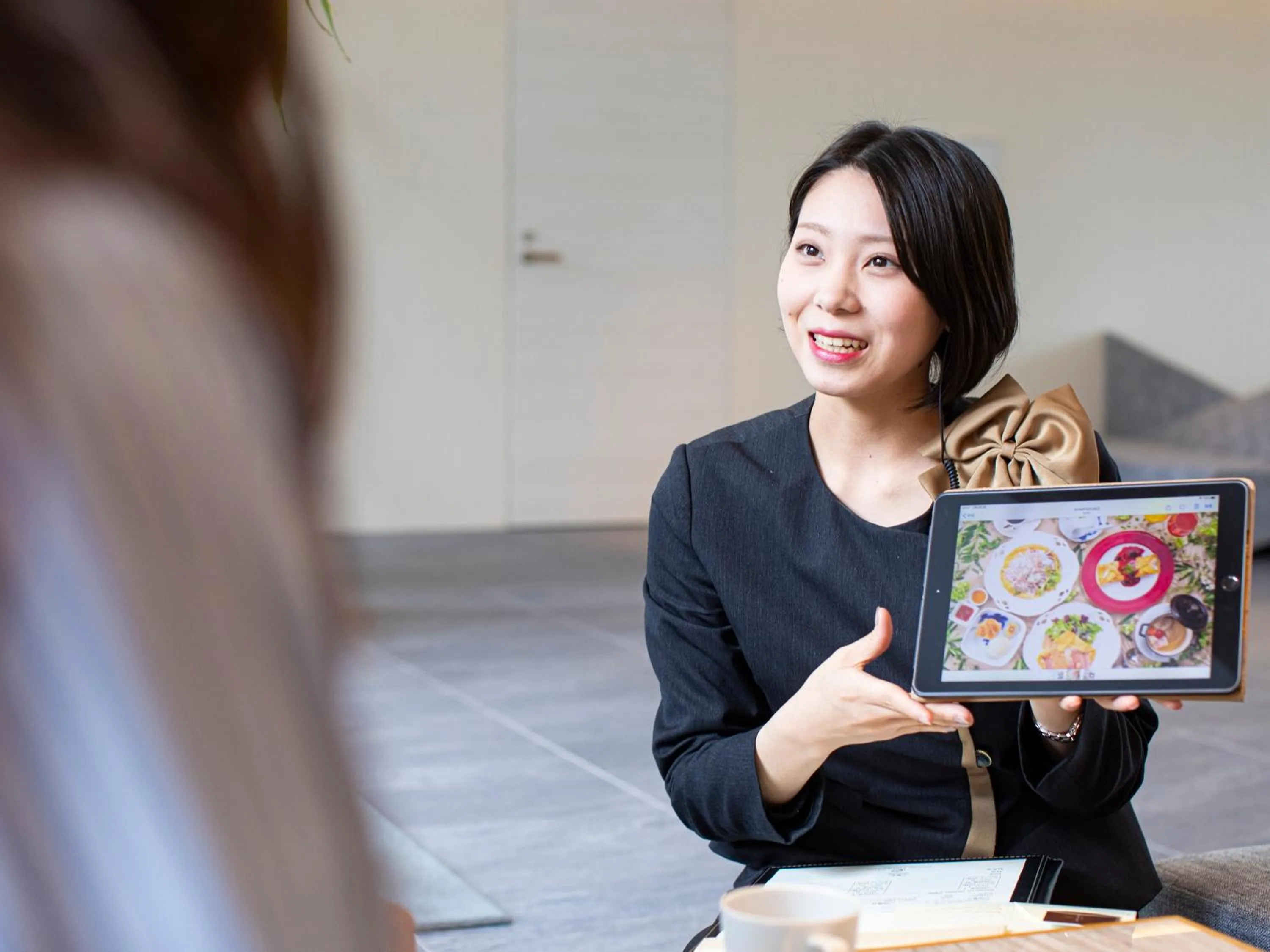 Staff in Garden Terrace Saga Hotel & Resorts