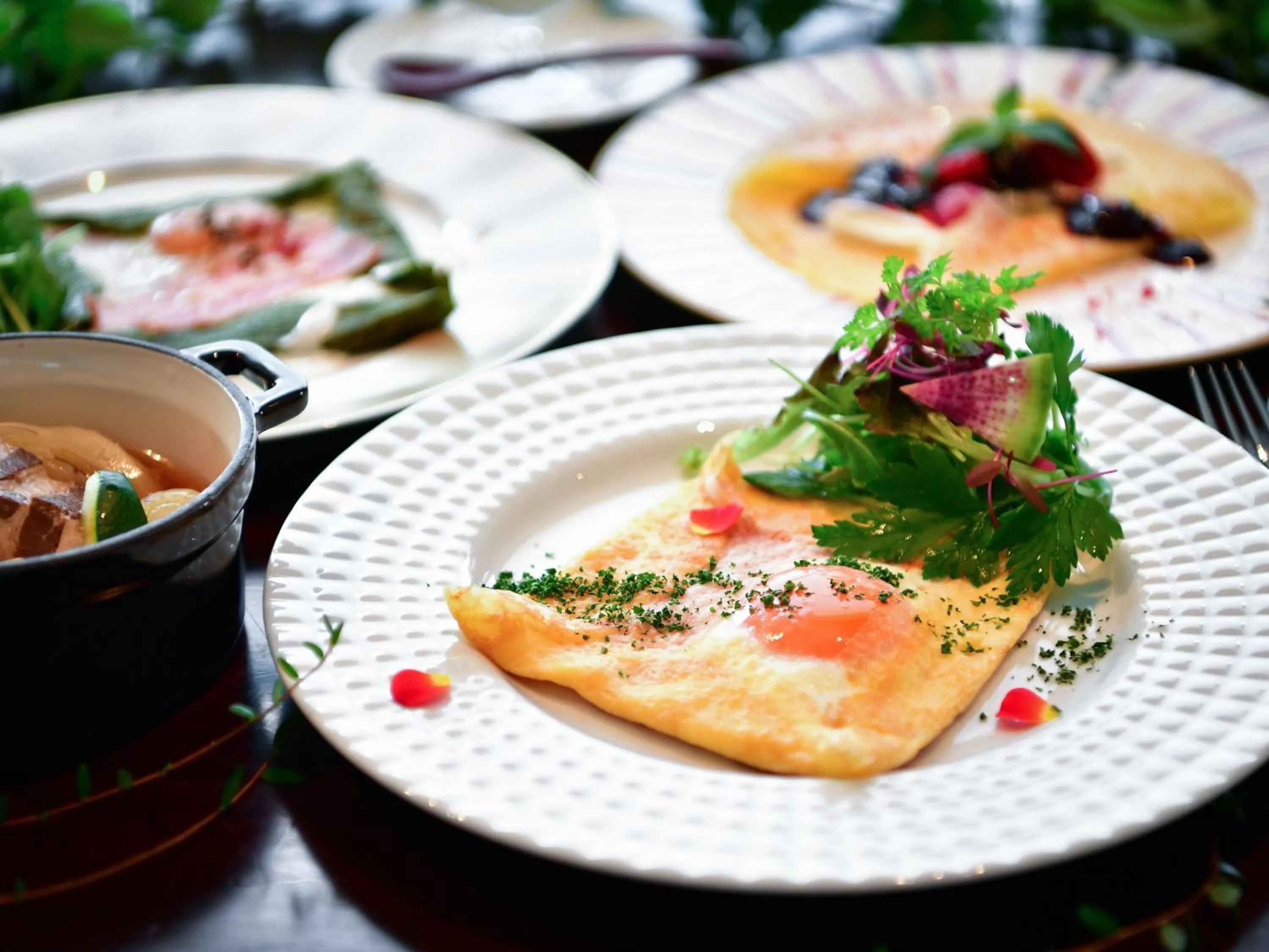 Breakfast in Garden Terrace Saga Hotel & Resorts