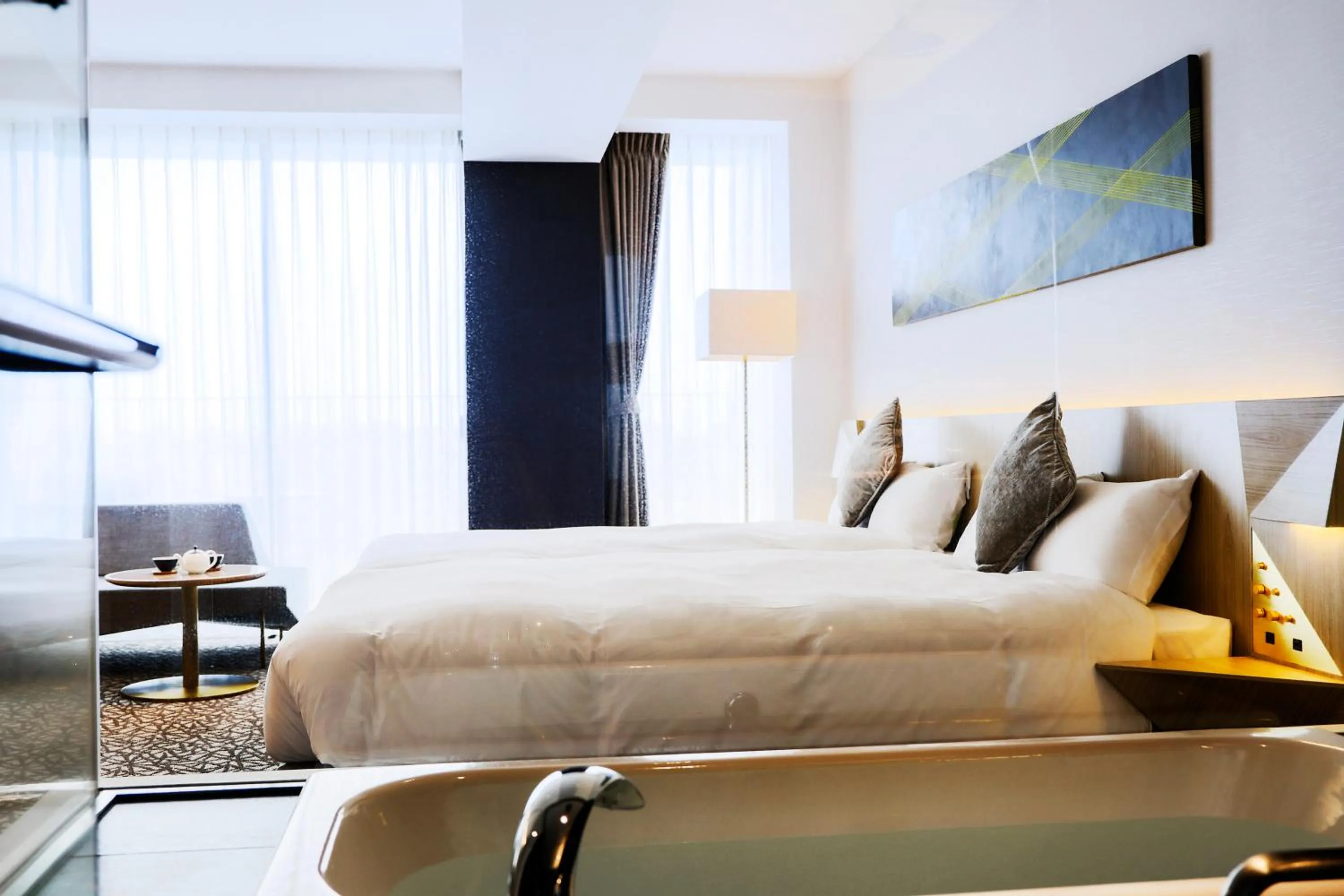 Photo of the whole room, Bed in Garden Terrace Saga Hotel & Resorts