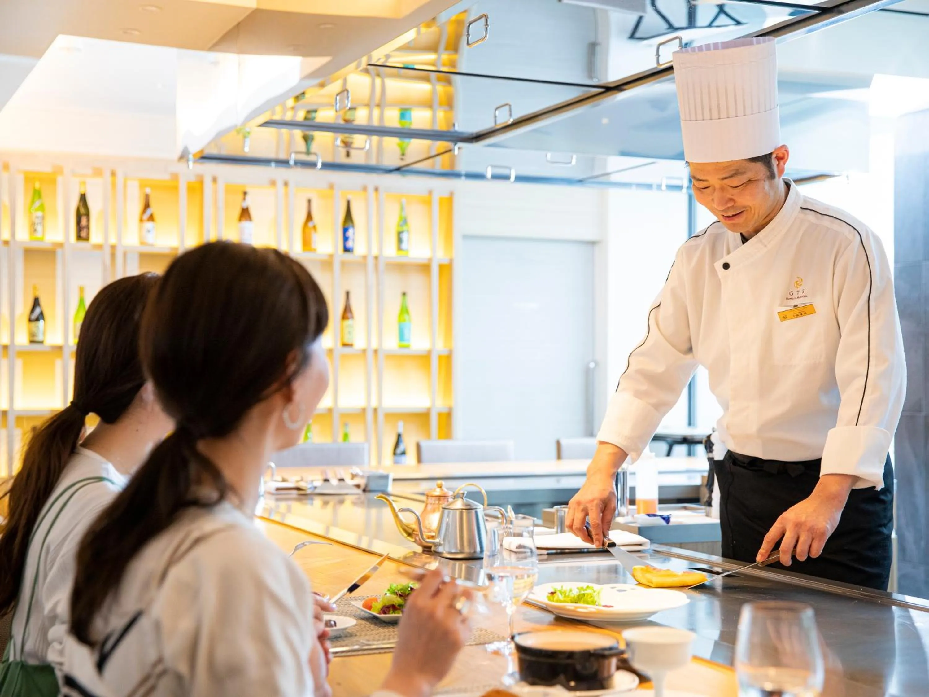 Staff in Garden Terrace Saga Hotel & Resorts