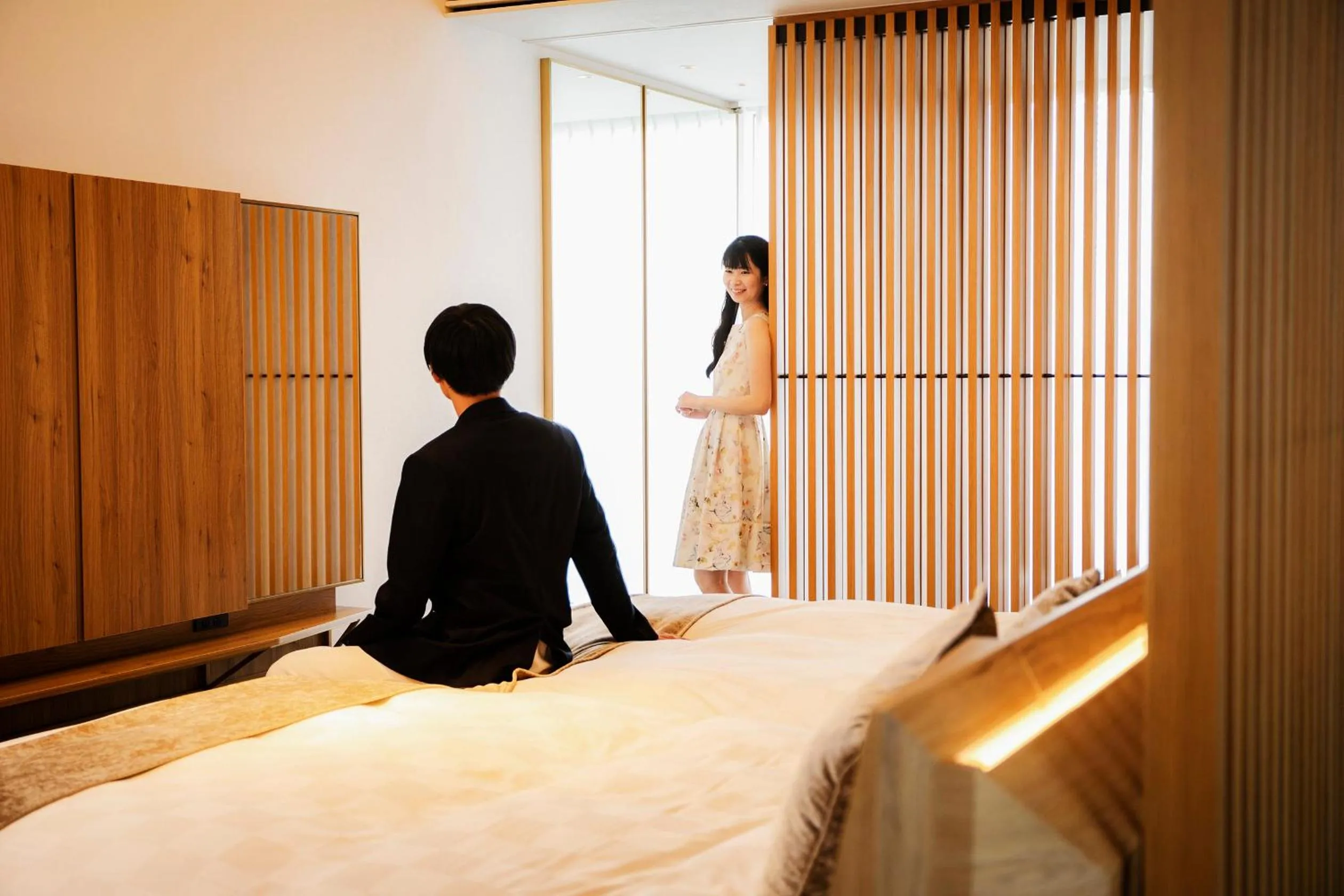 Photo of the whole room, Bed in Garden Terrace Saga Hotel & Resorts