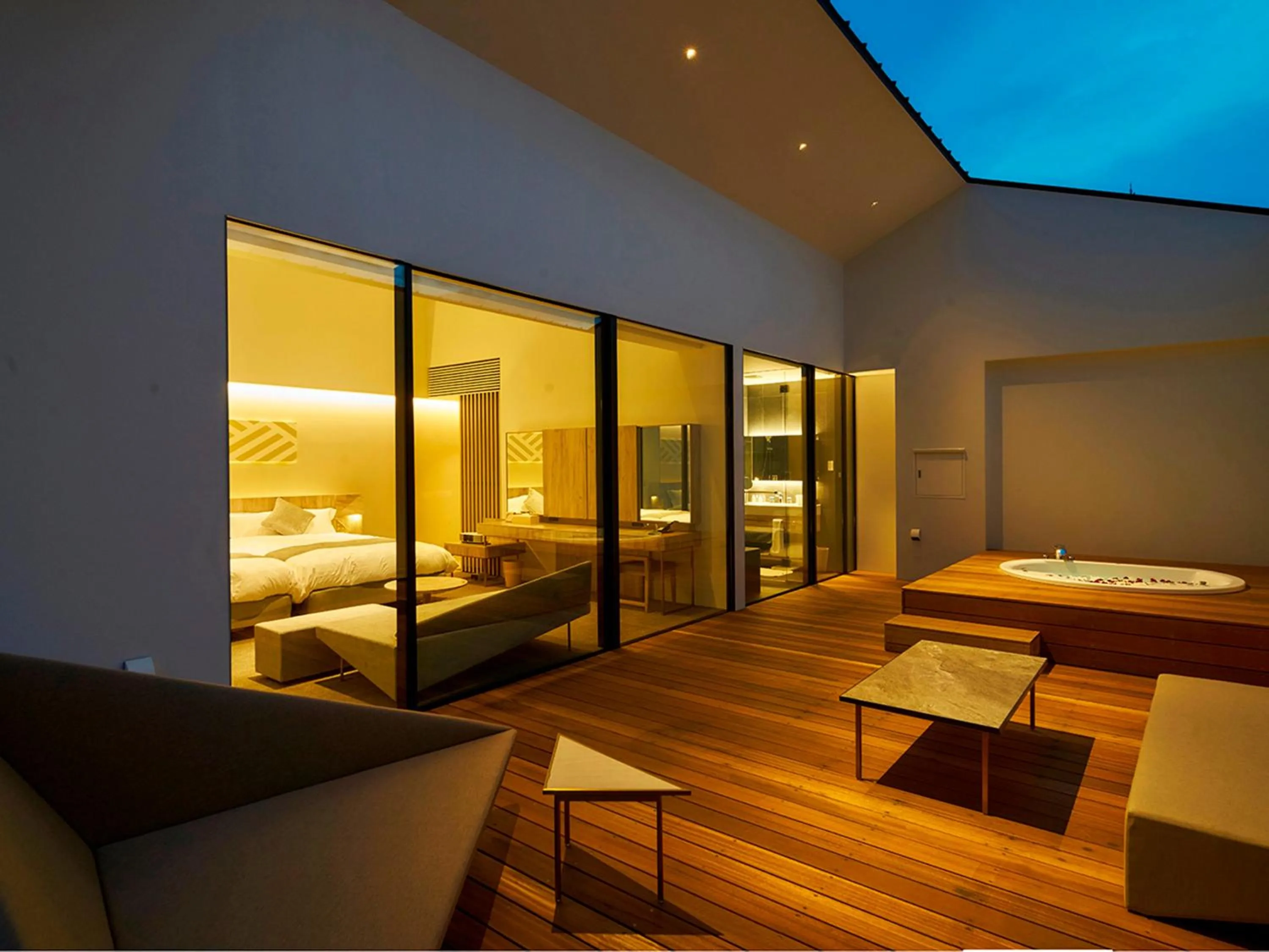 Photo of the whole room, Bed in Garden Terrace Saga Hotel & Resorts