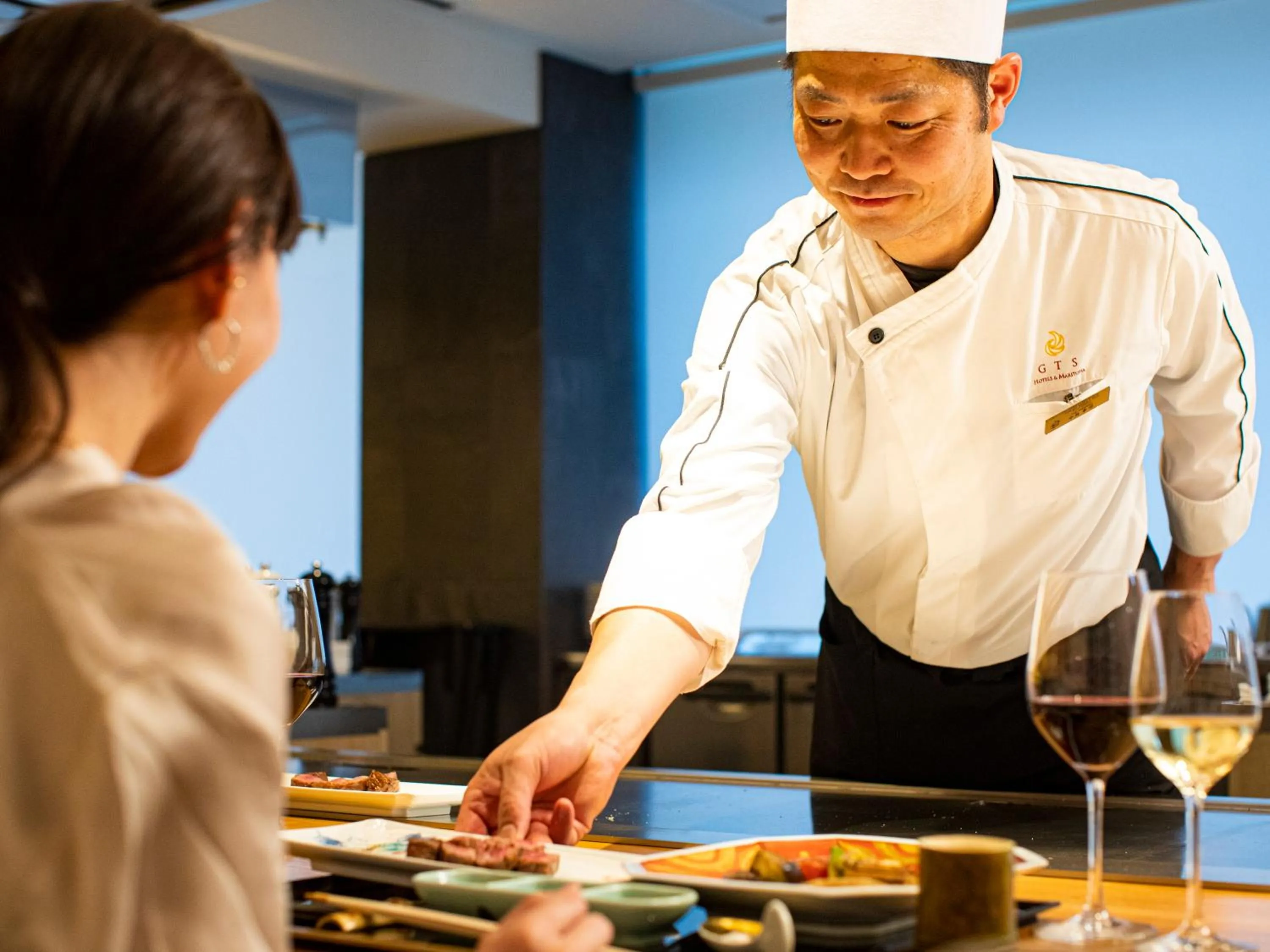 Staff in Garden Terrace Saga Hotel & Resorts