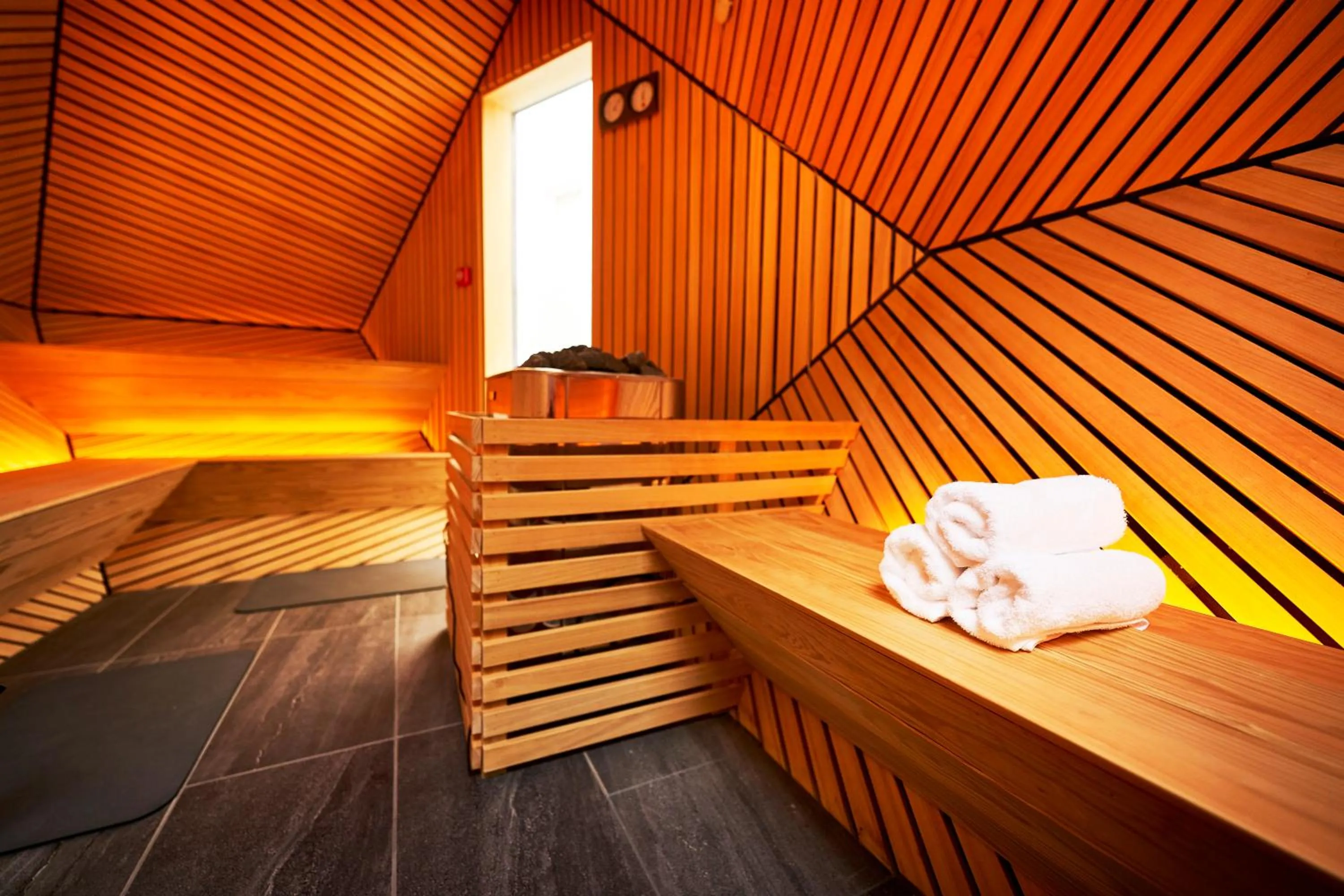Sauna in Garden Terrace Saga Hotel & Resorts
