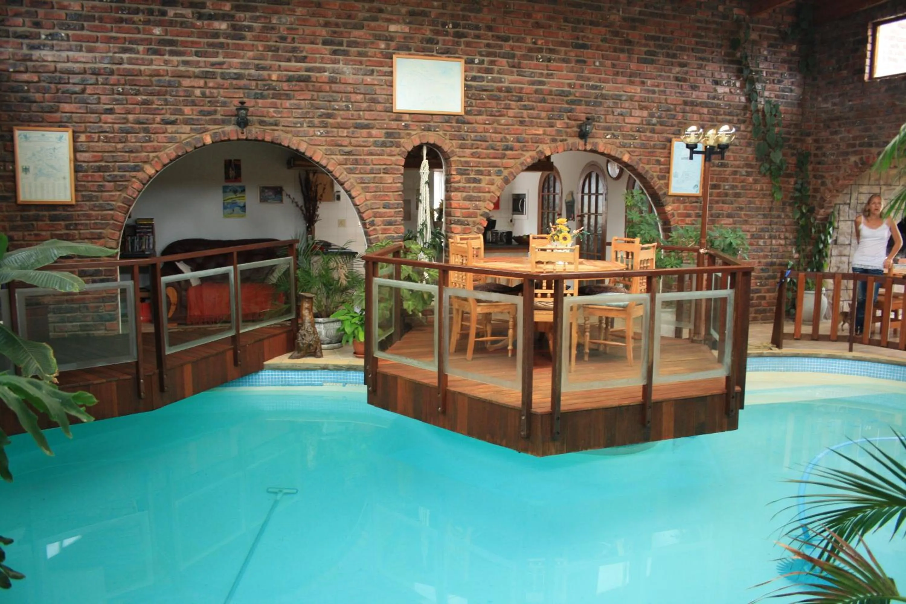 Swimming pool in Dolphin View Guesthouse