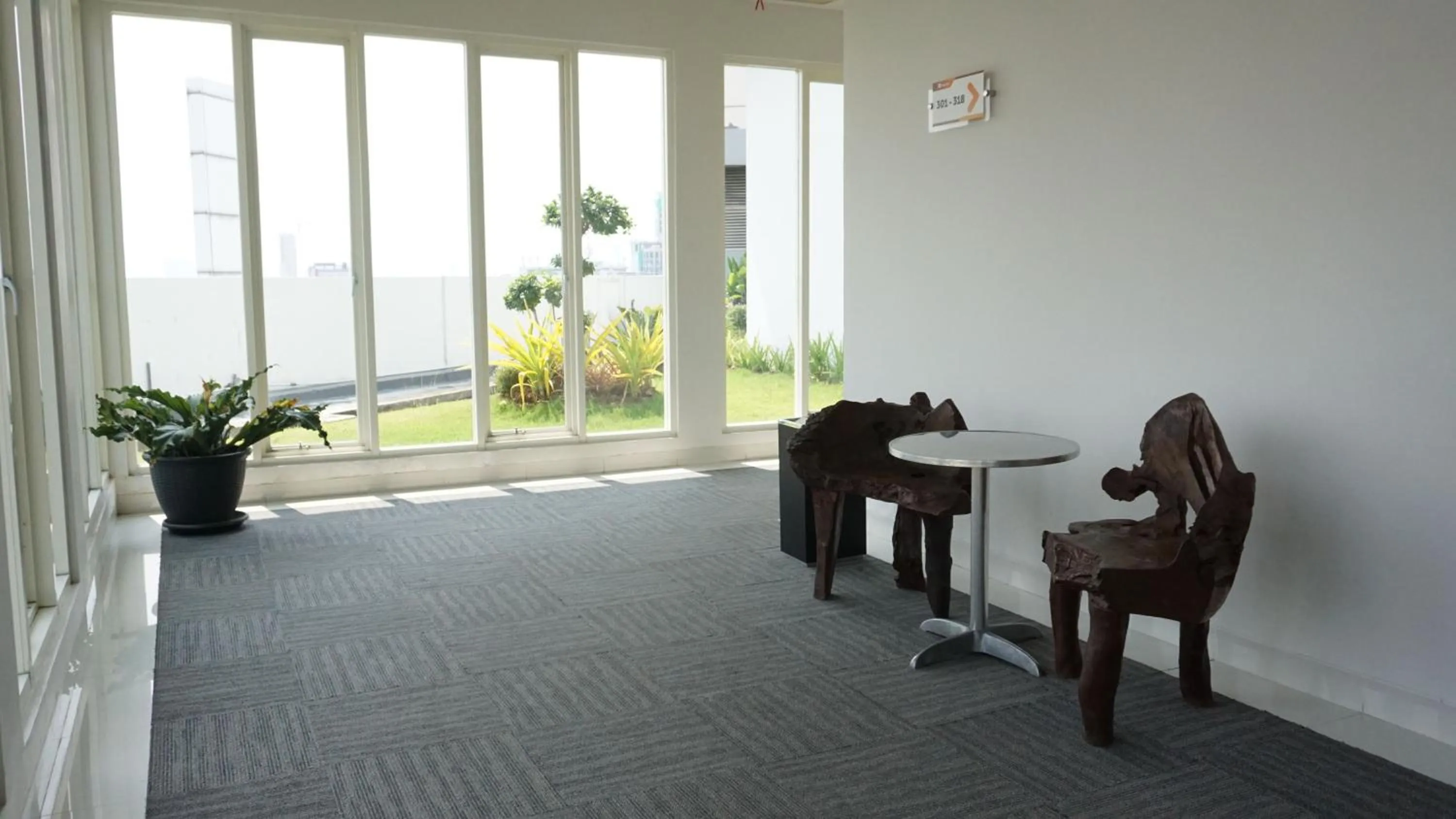 Garden in Choice City Hotel