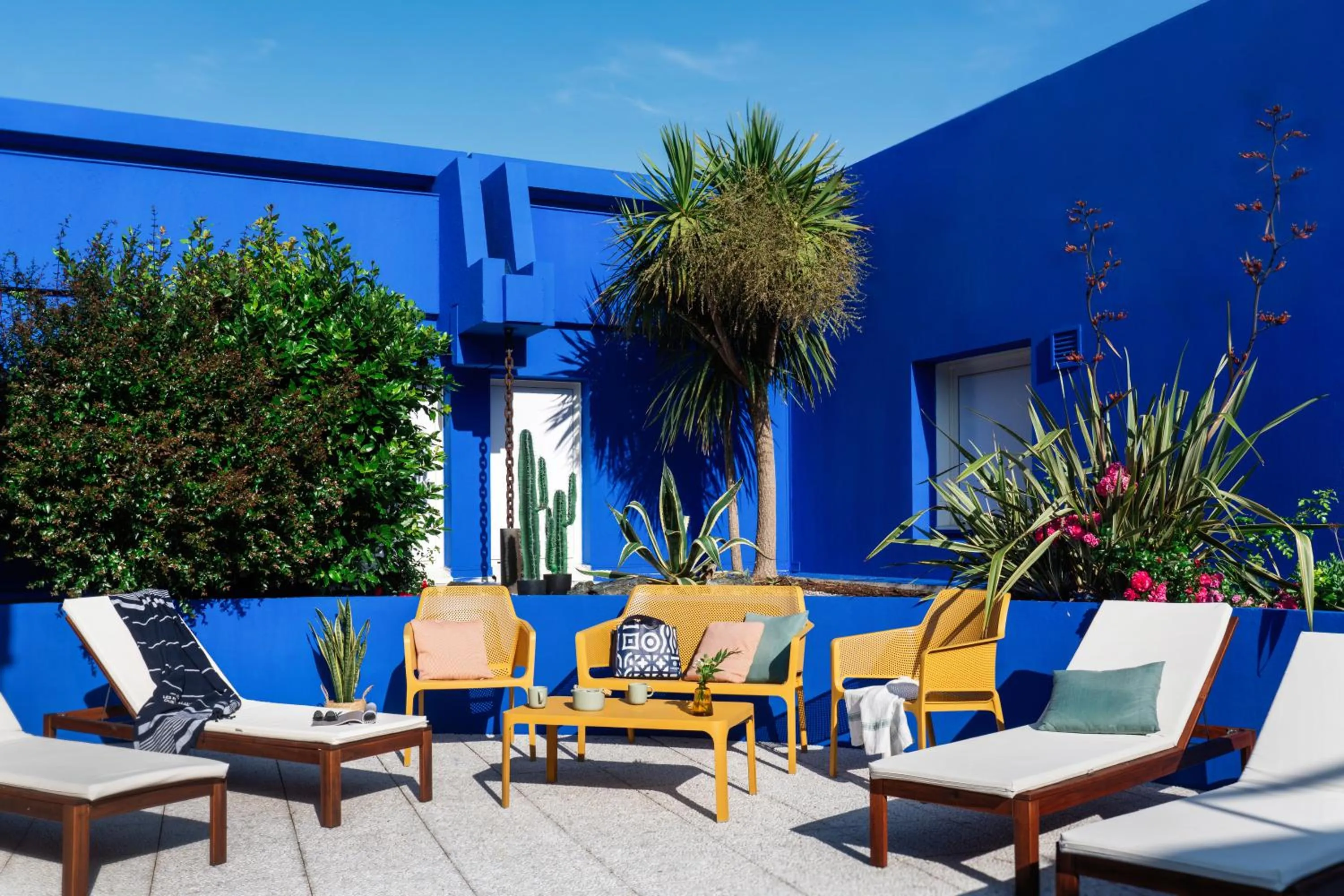 Patio in Résidence Valdys Thalasso & Spa - les Pins