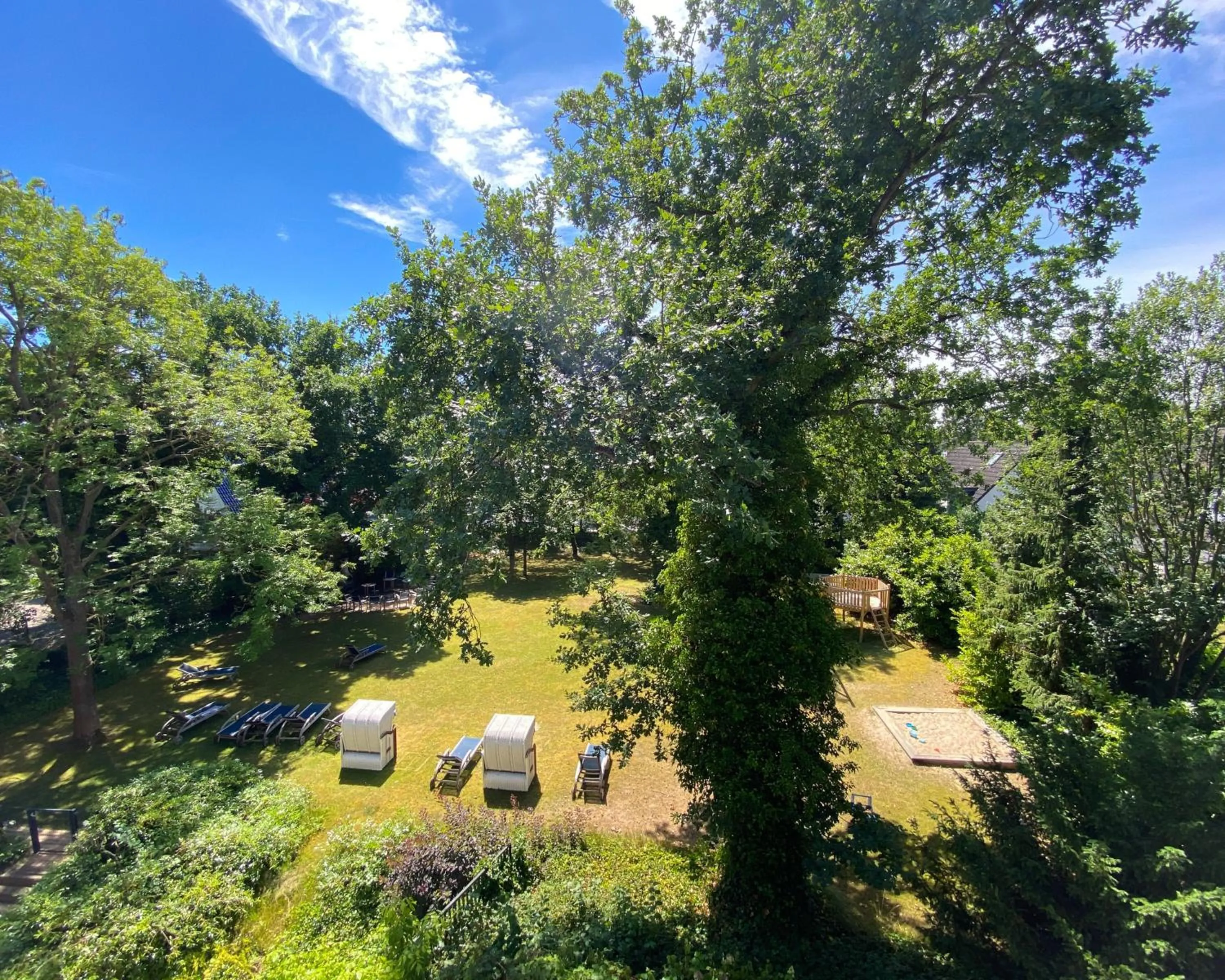 Garden in Appartement-Hotel Timmendorfer Strand