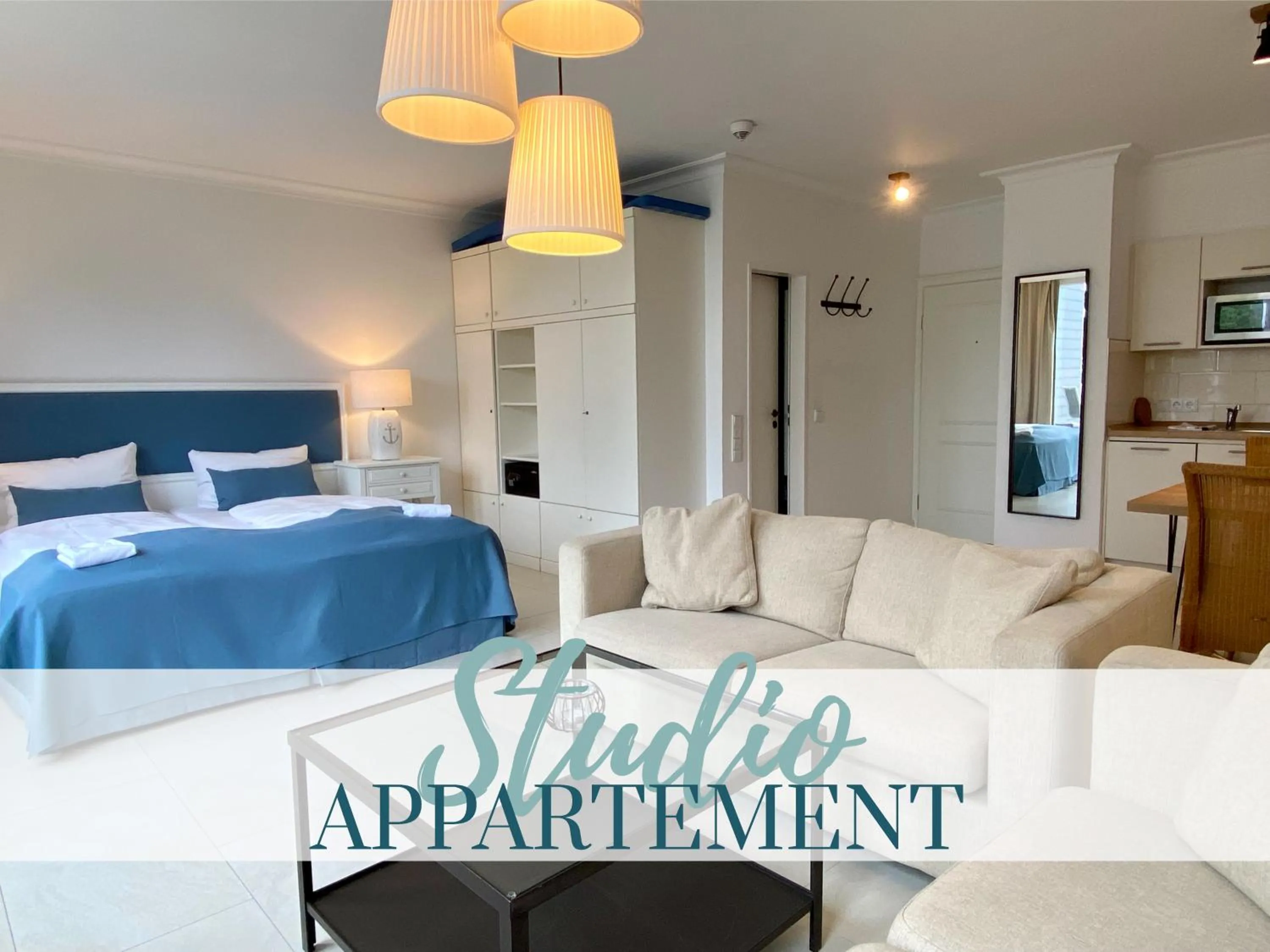 Bed in Appartement-Hotel Timmendorfer Strand