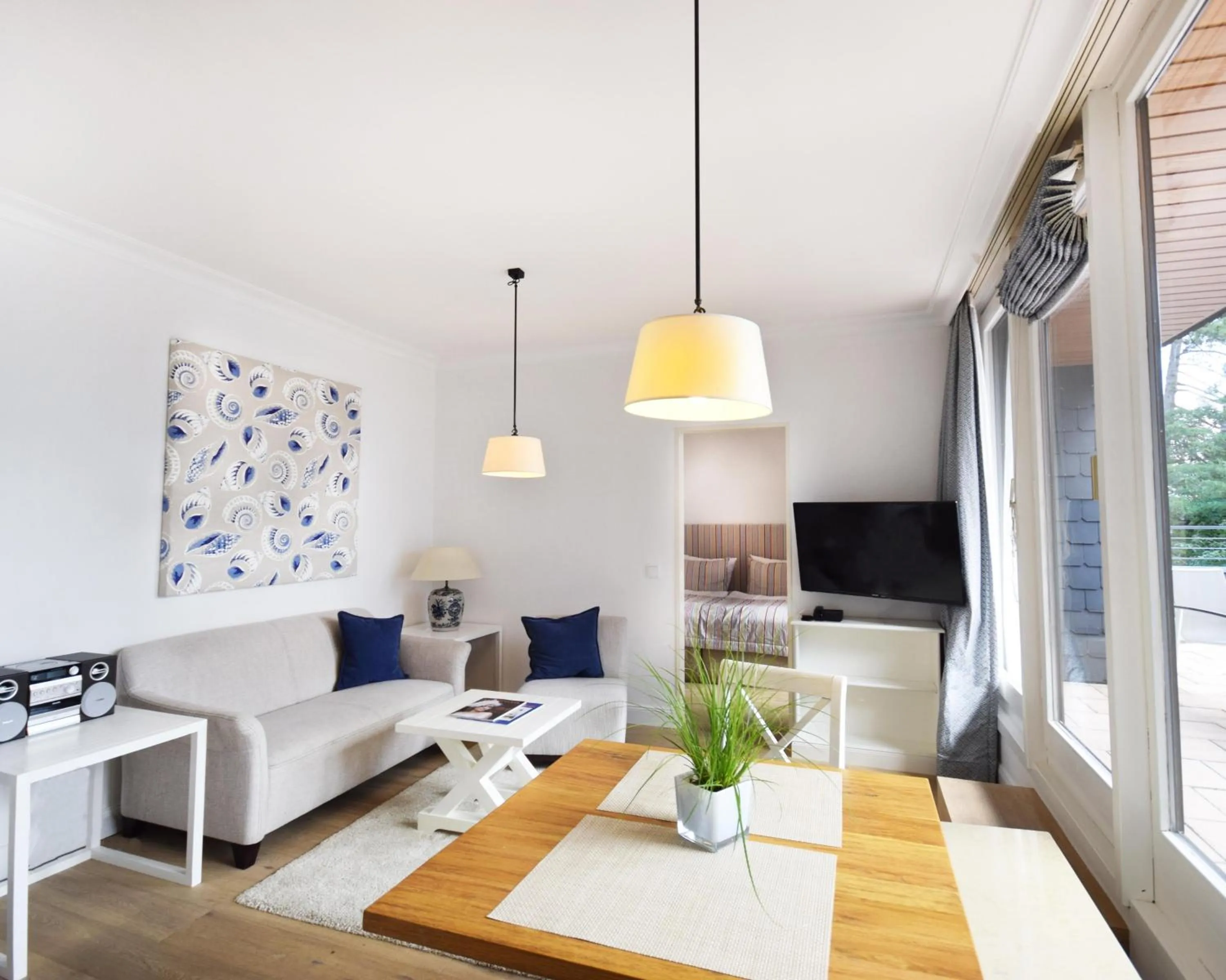 Living room in Appartement-Hotel Timmendorfer Strand