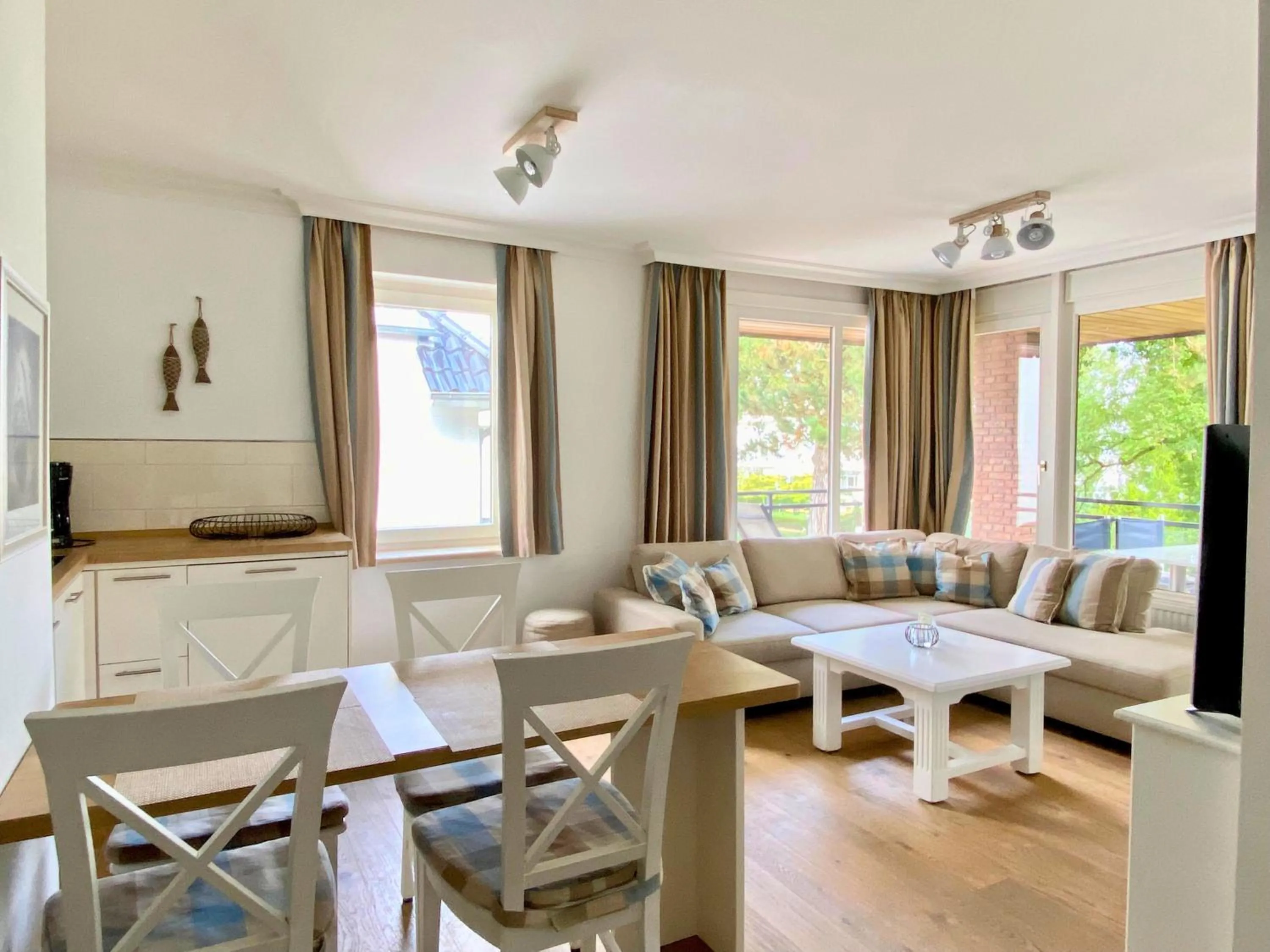 Living room in Appartement-Hotel Timmendorfer Strand