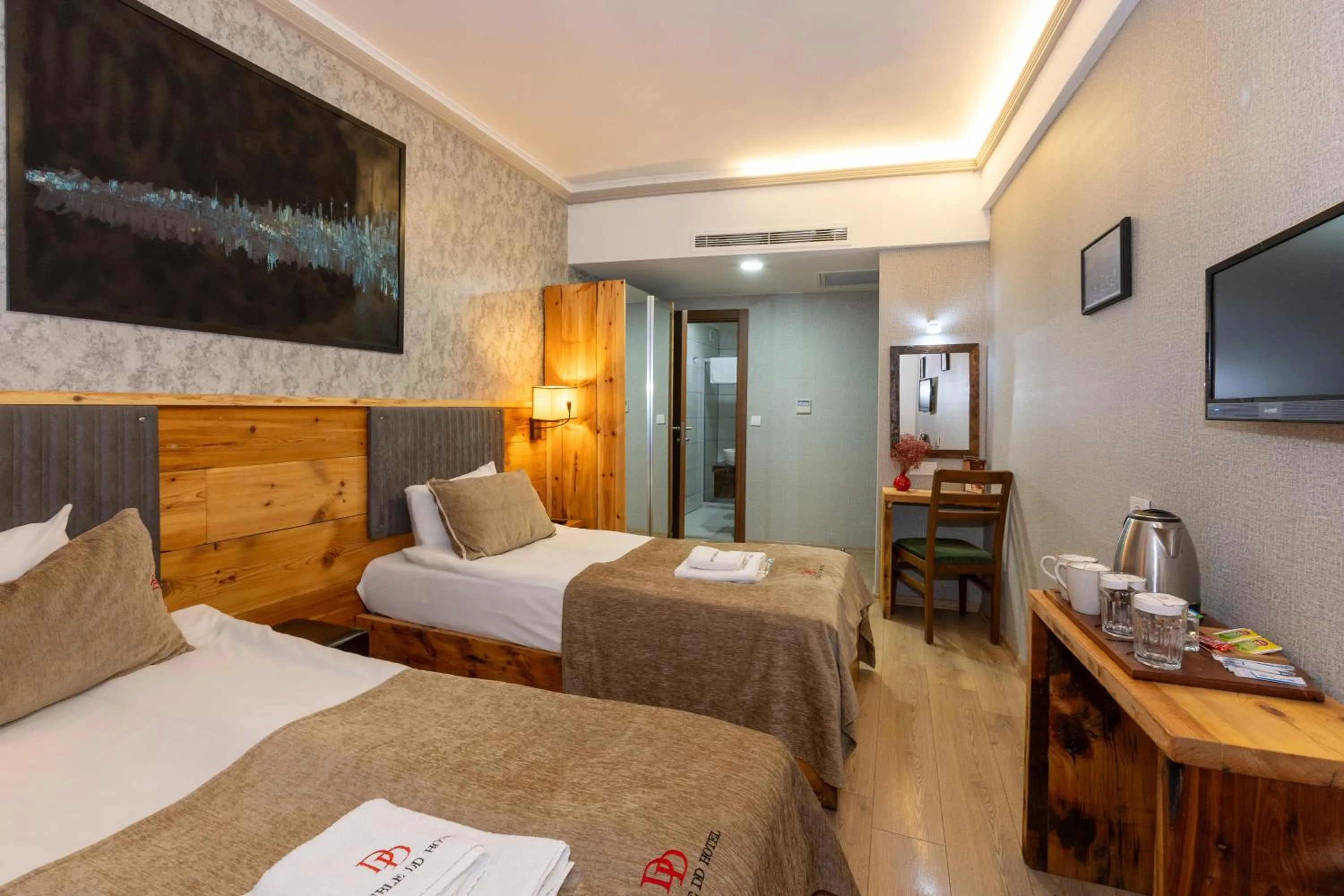 TV and multimedia, Bed in Double DD Hotel