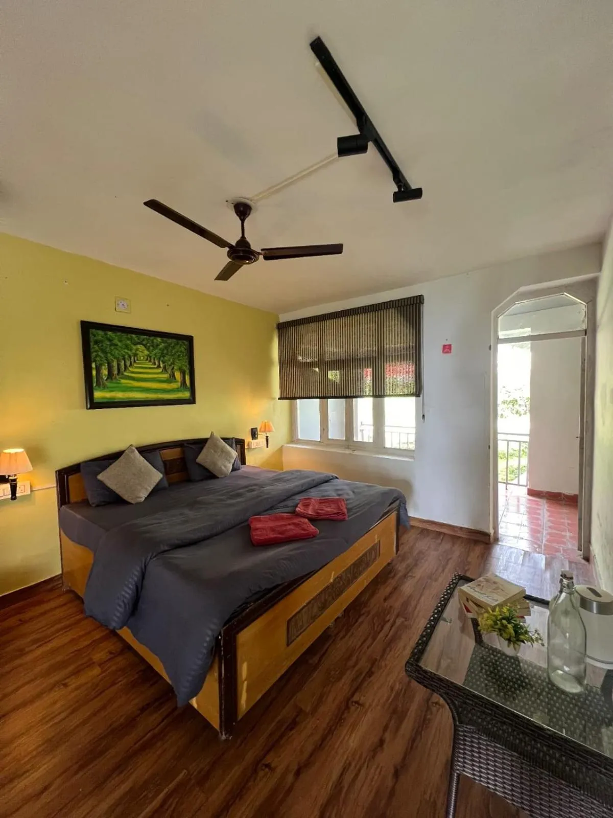 Superior King Room in Himtrek Stays,Mcleodganj