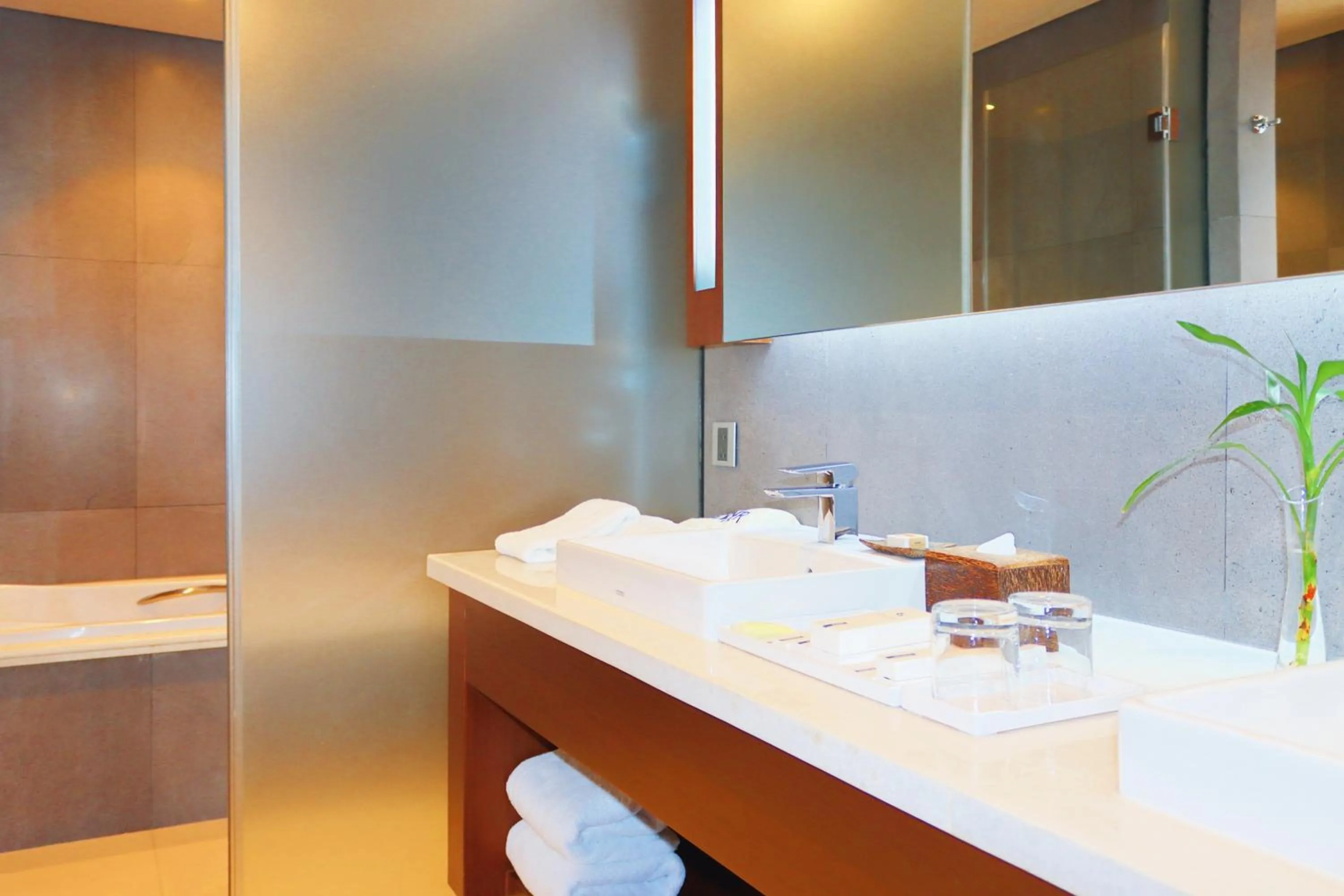 Bathroom in Hotel Emion Phnom Penh