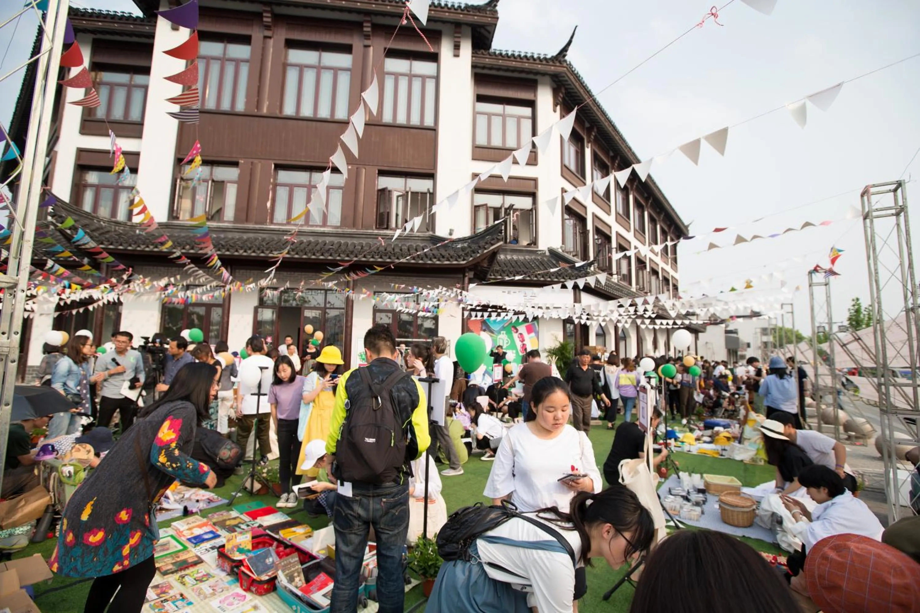 Property building in Together Hostel Suzhou