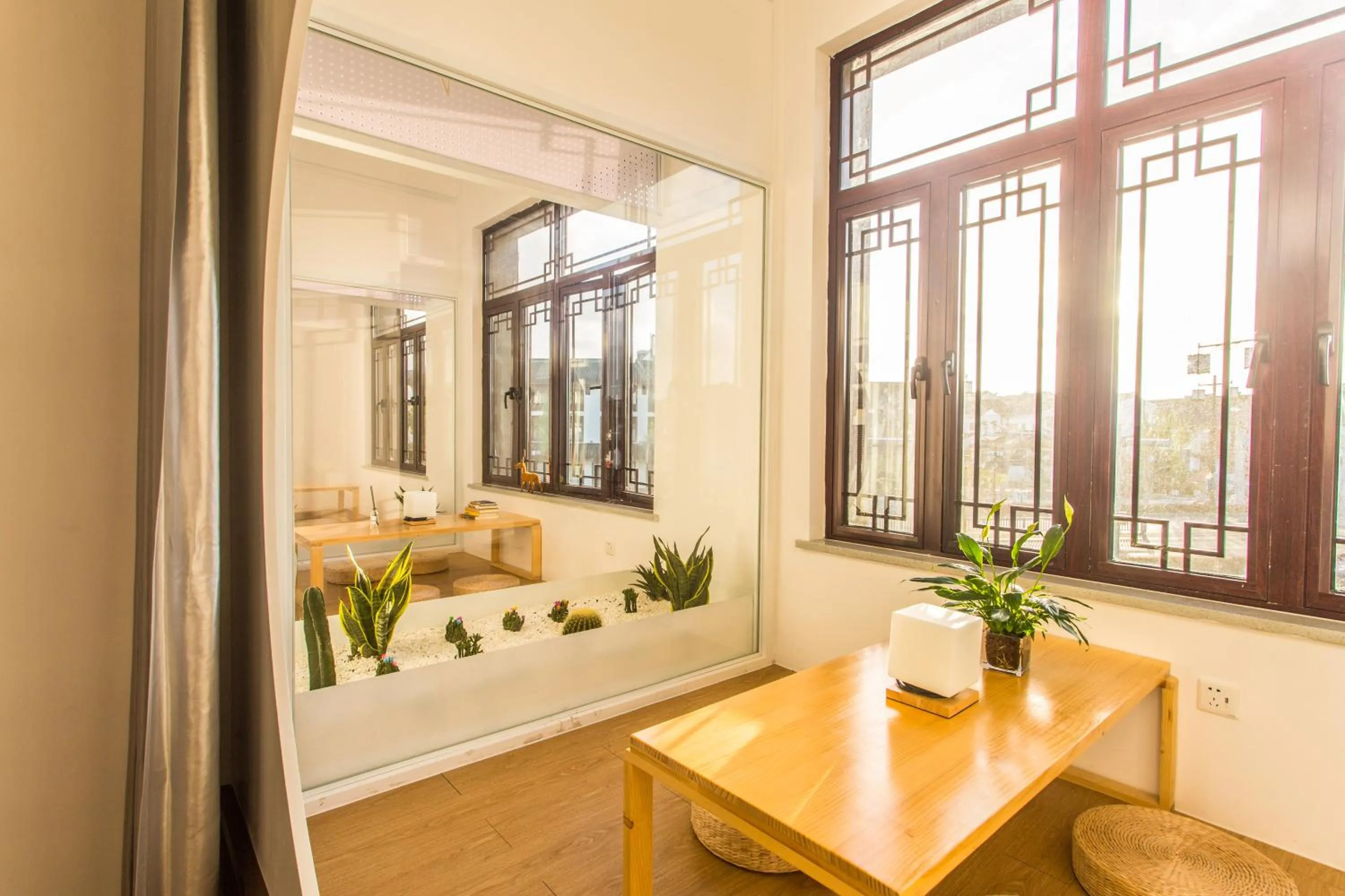 Balcony/Terrace in Together Hostel Suzhou