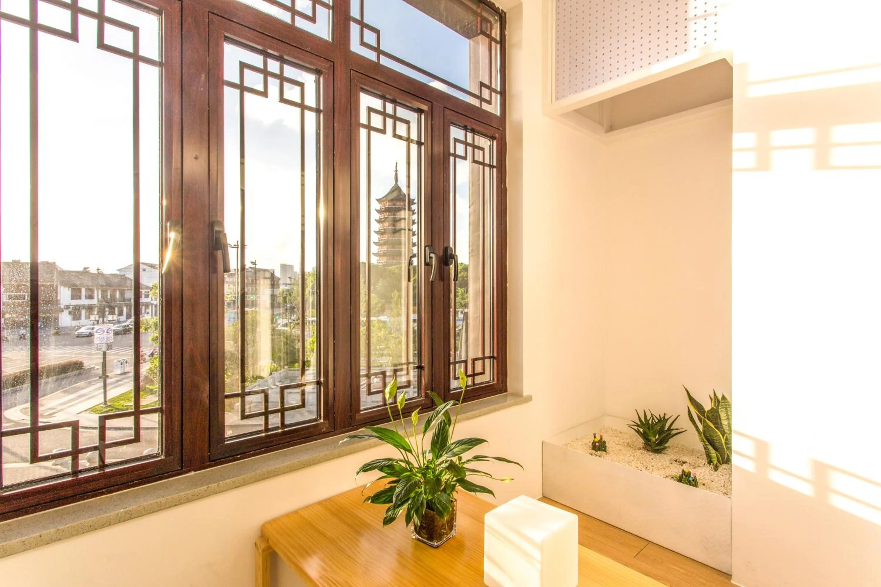 Balcony/Terrace in Together Hostel Suzhou