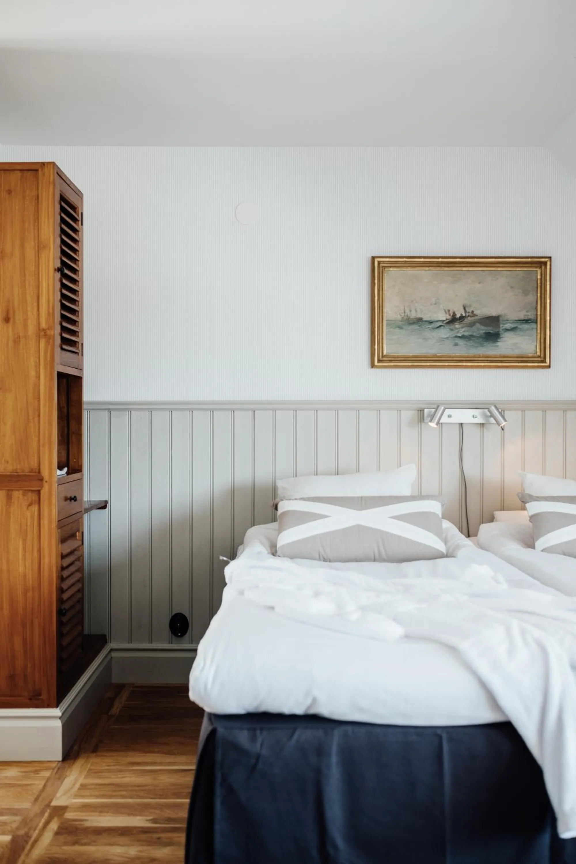 Bed in Kivikstrand Badhotell