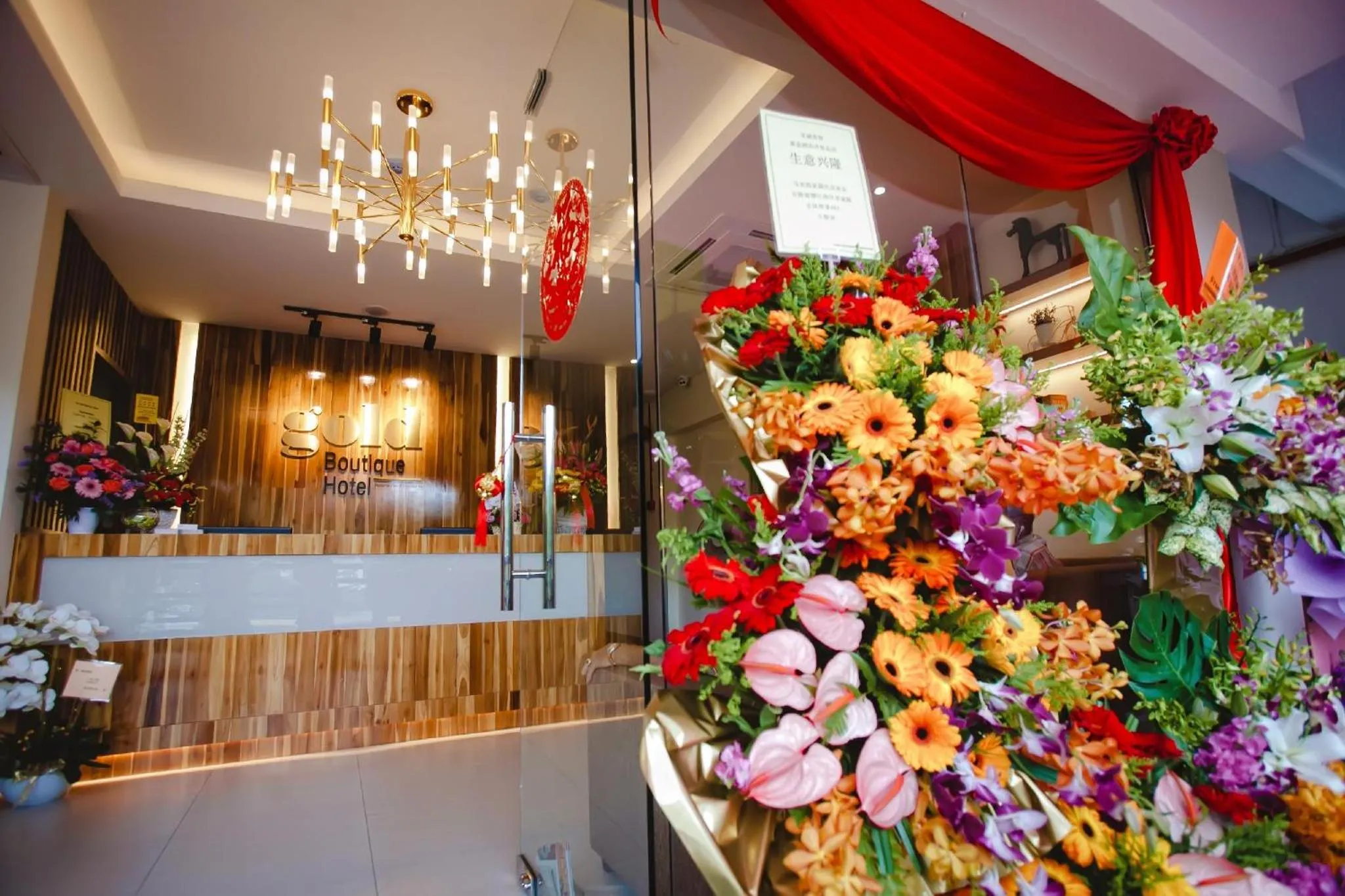 Facade/entrance in Gold Boutique Hotel