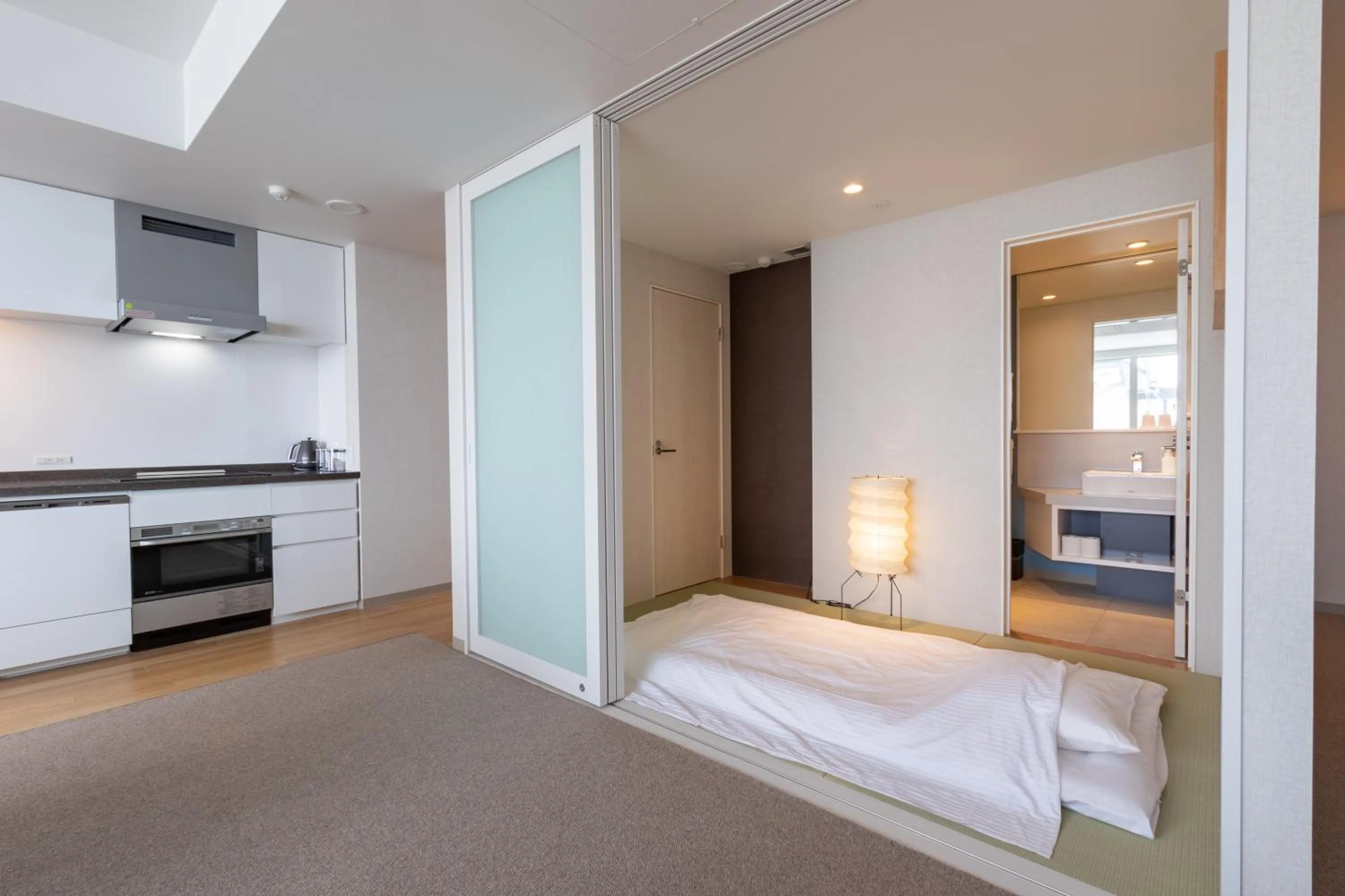 Bathroom, Bed in The Maples Niseko