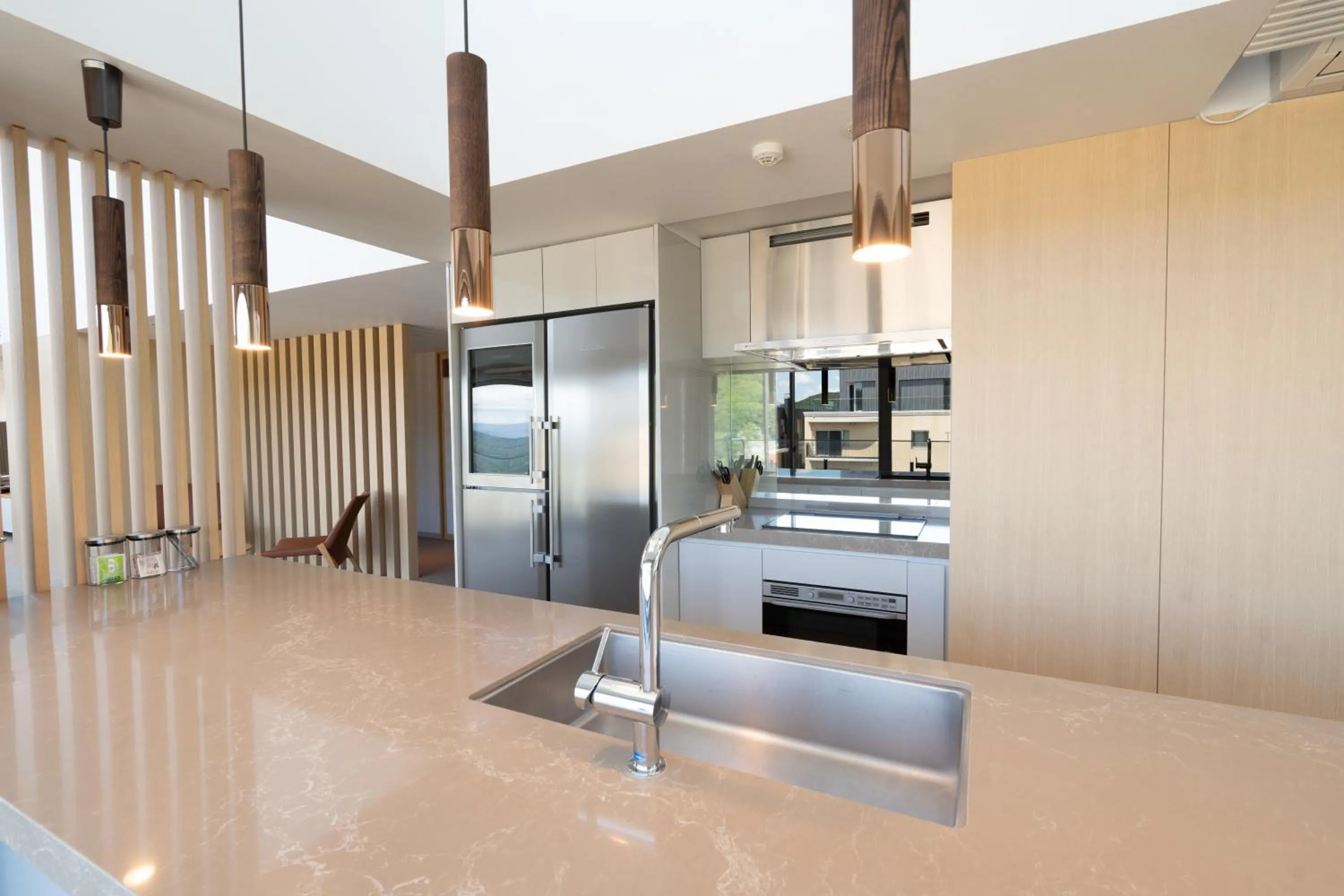 kitchen in The Maples Niseko