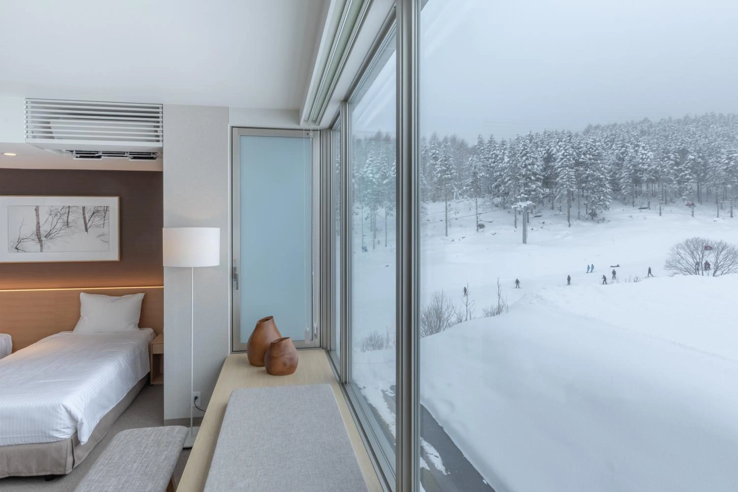 Winter, Bed in The Maples Niseko