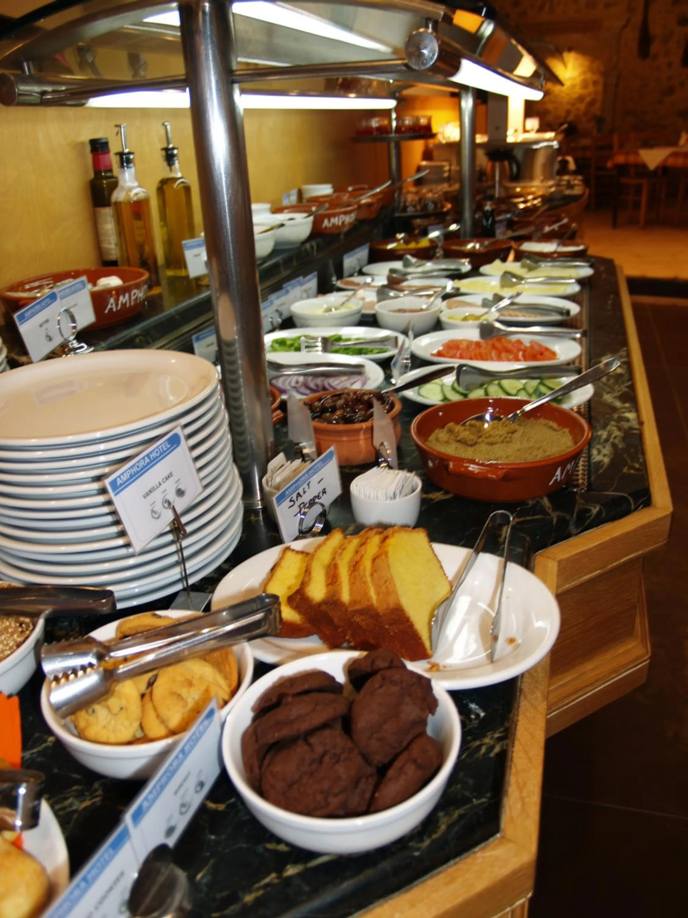 Breakfast in Hotel Amphora