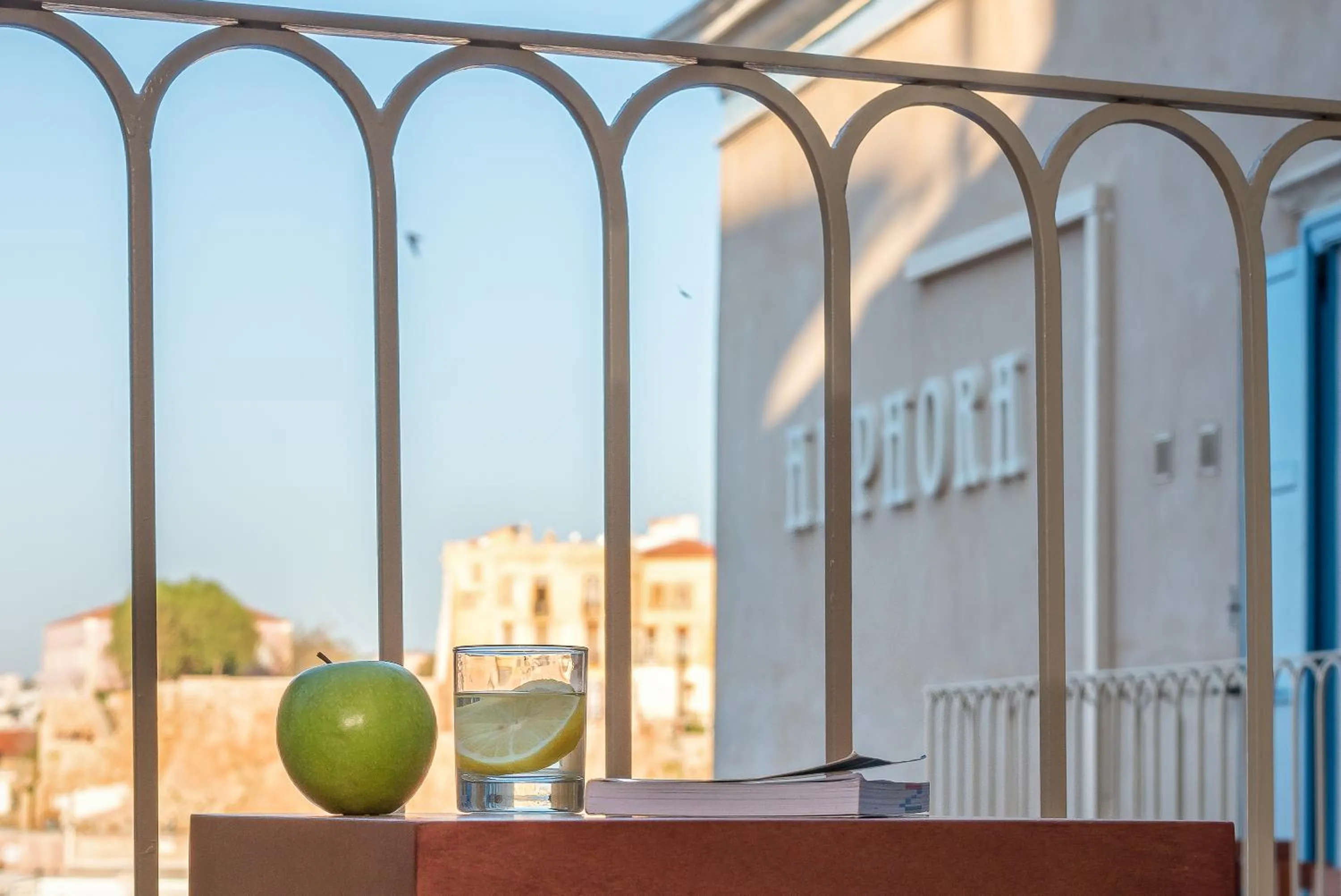 Balcony/Terrace in Hotel Amphora