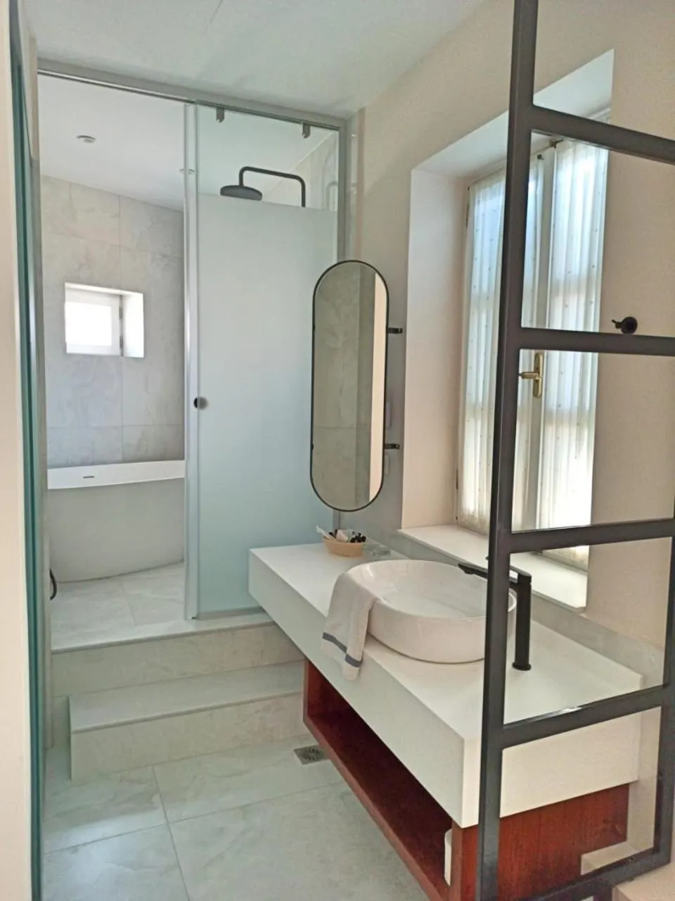 Bathroom in Hotel Amphora