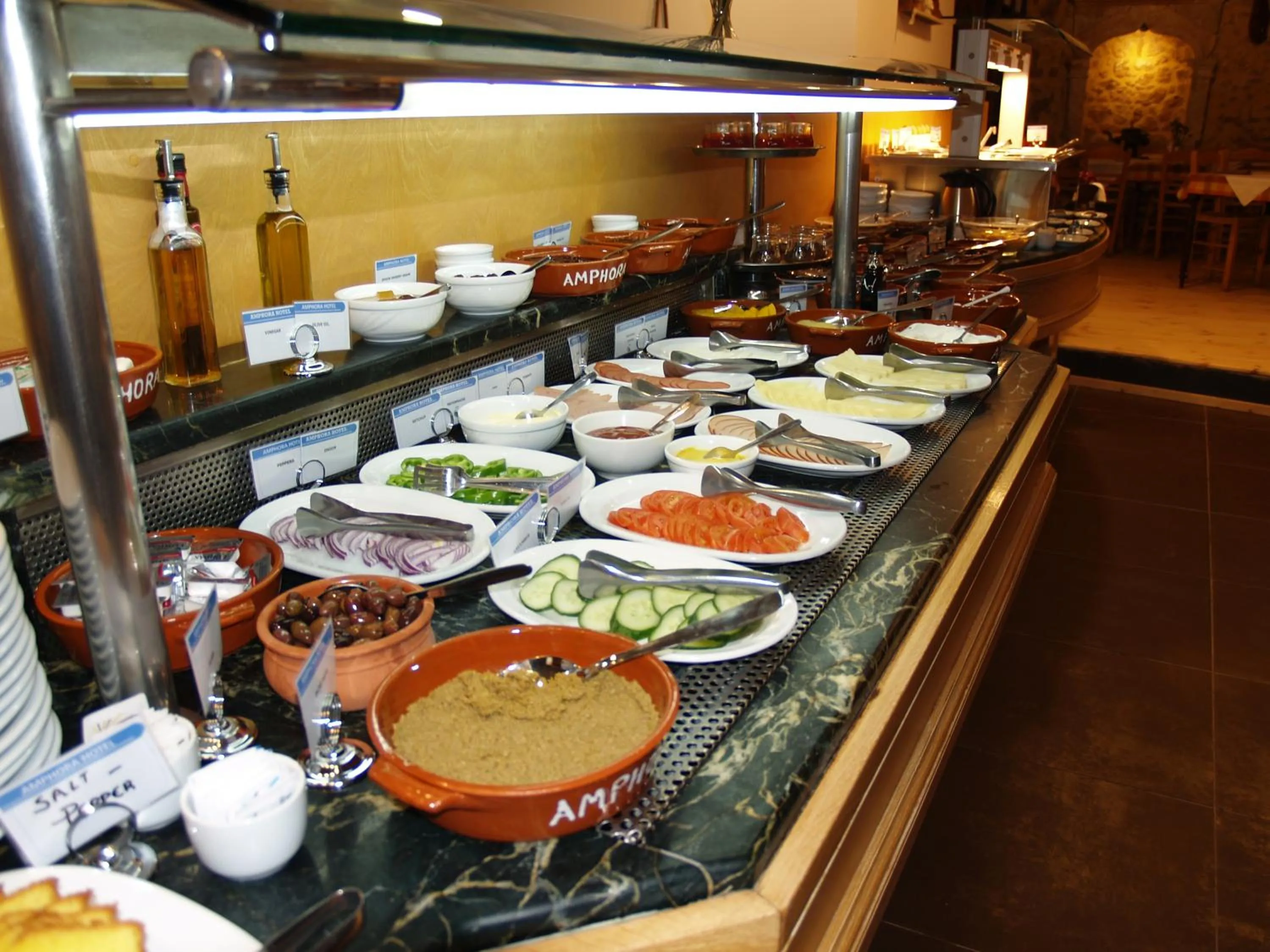 Breakfast in Hotel Amphora