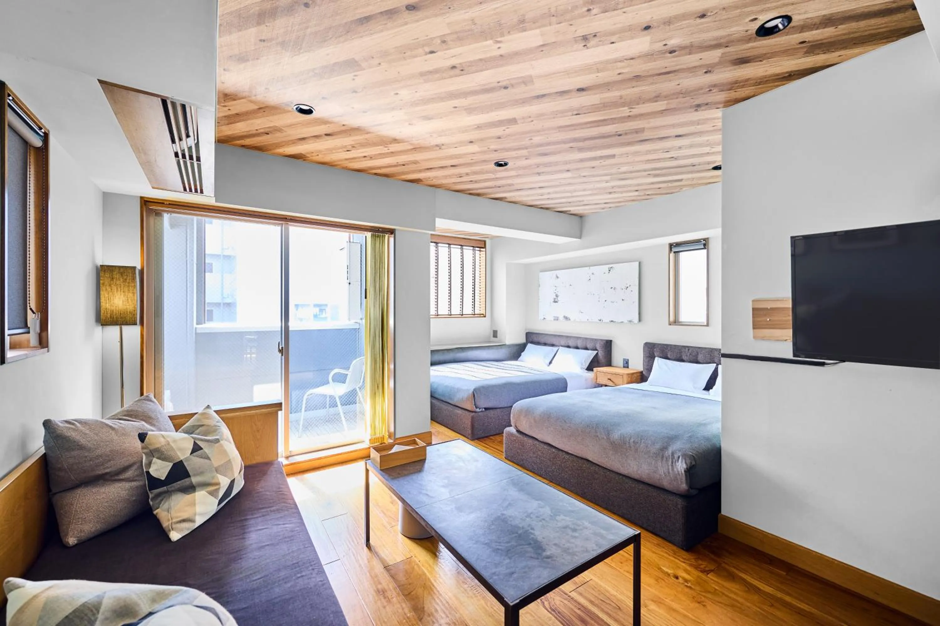 Photo of the whole room, Bed in Hotel Vintage Tokyo Tsukiji