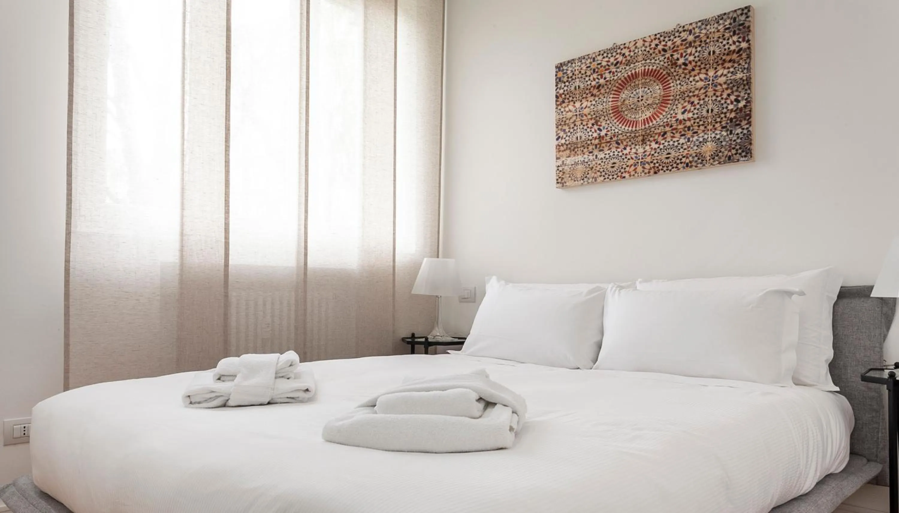 Bedroom, Bed in Italianway Easy - Segrino 6