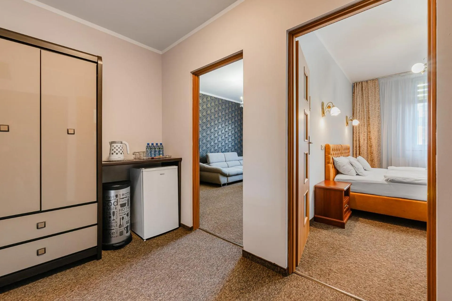 Bed in Hotel Bristol